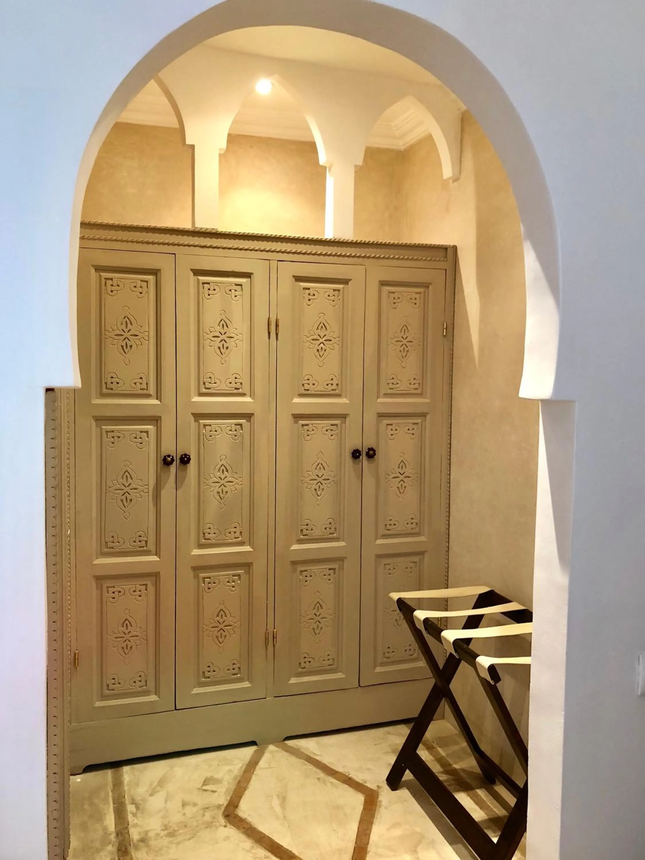 Decorative detail in Riad Alma