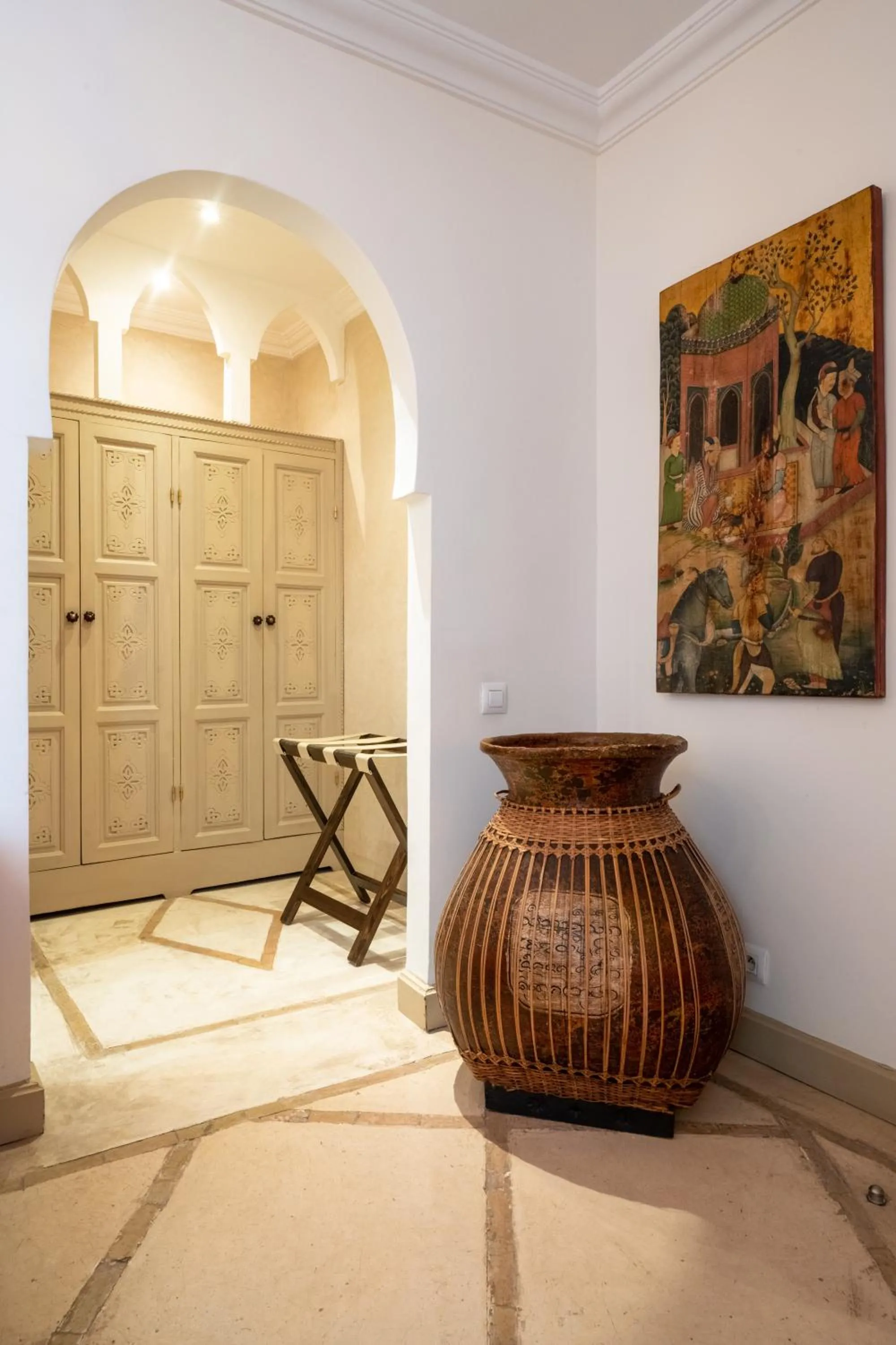 Decorative detail in Riad Alma