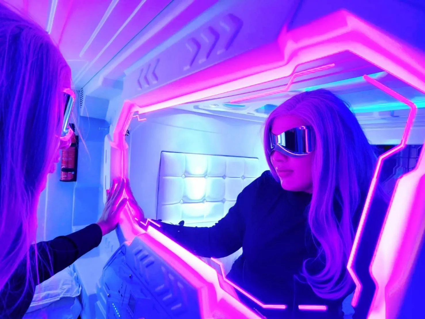 bunk bed in Met A Space Pod @Phrom Phong