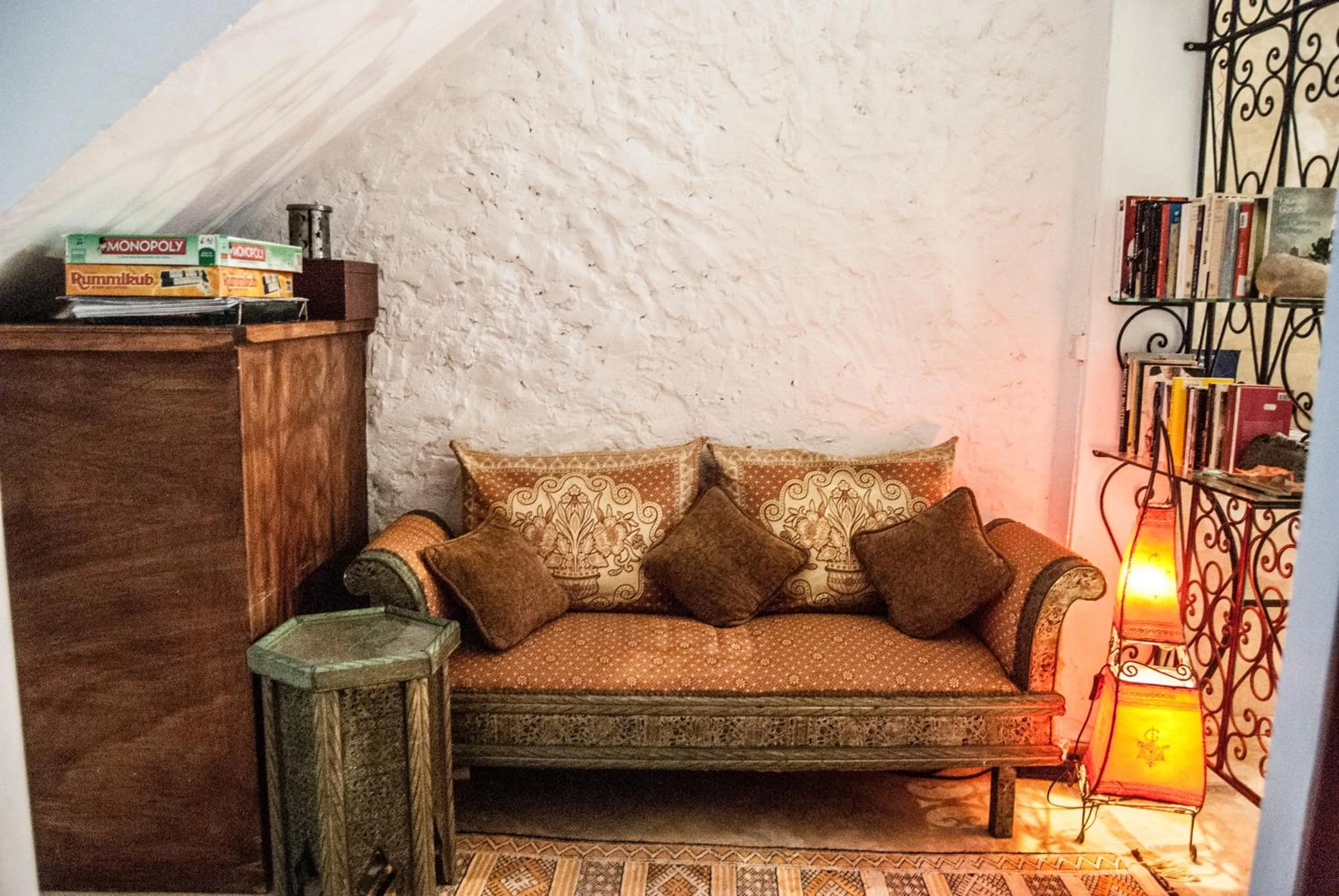 Living room in Riad Dar Latigeo