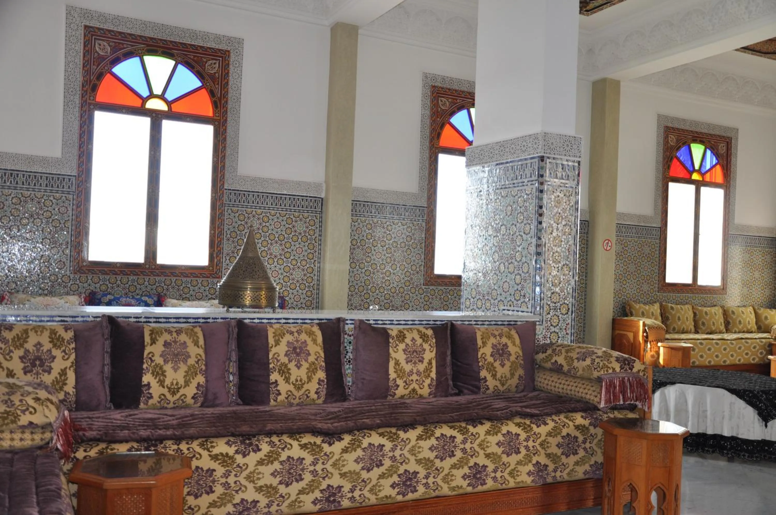 Communal lounge/ TV room in Agyad Maroc Appart-Hotel