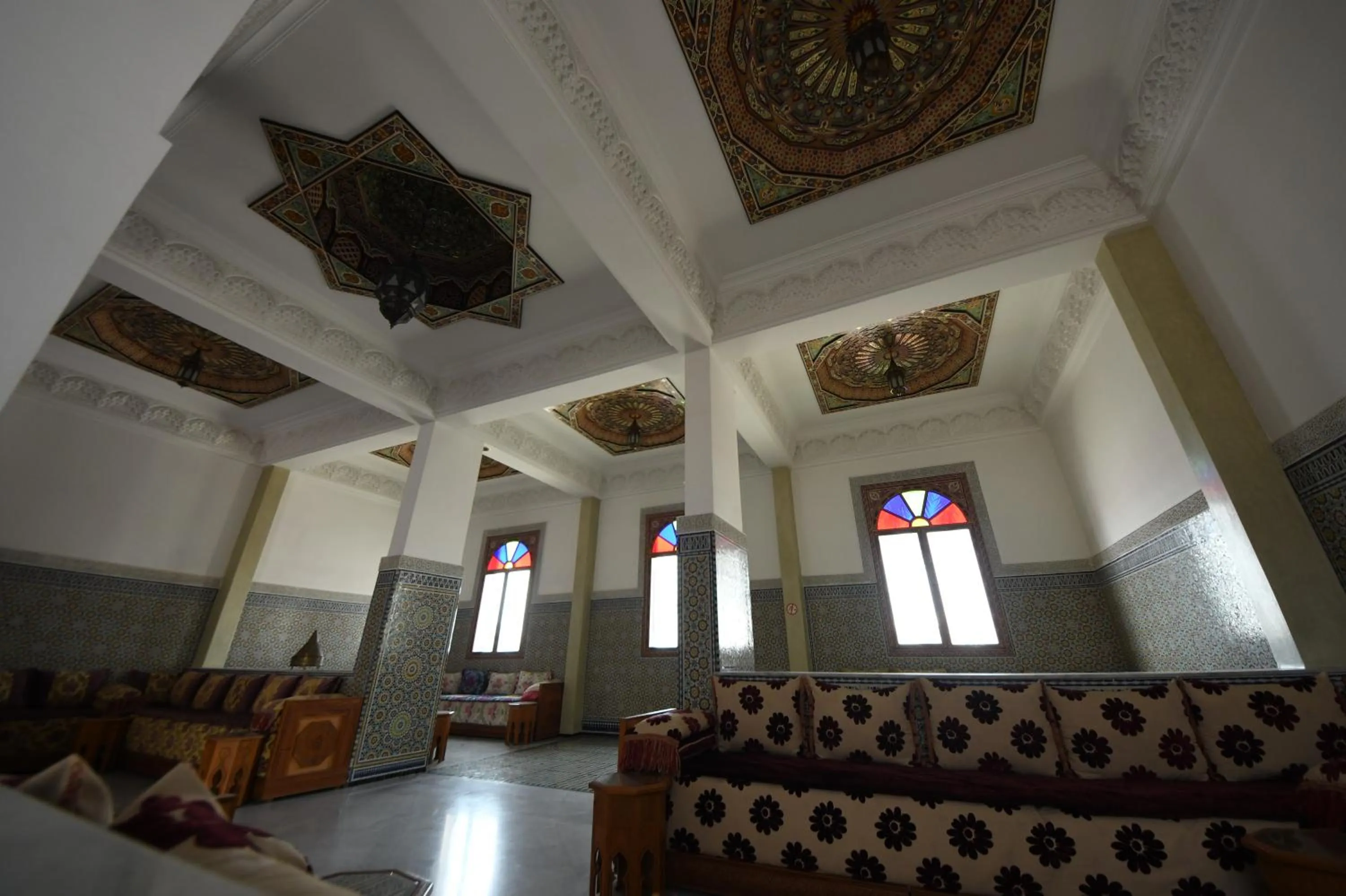 Seating area in Agyad Maroc Appart-Hotel