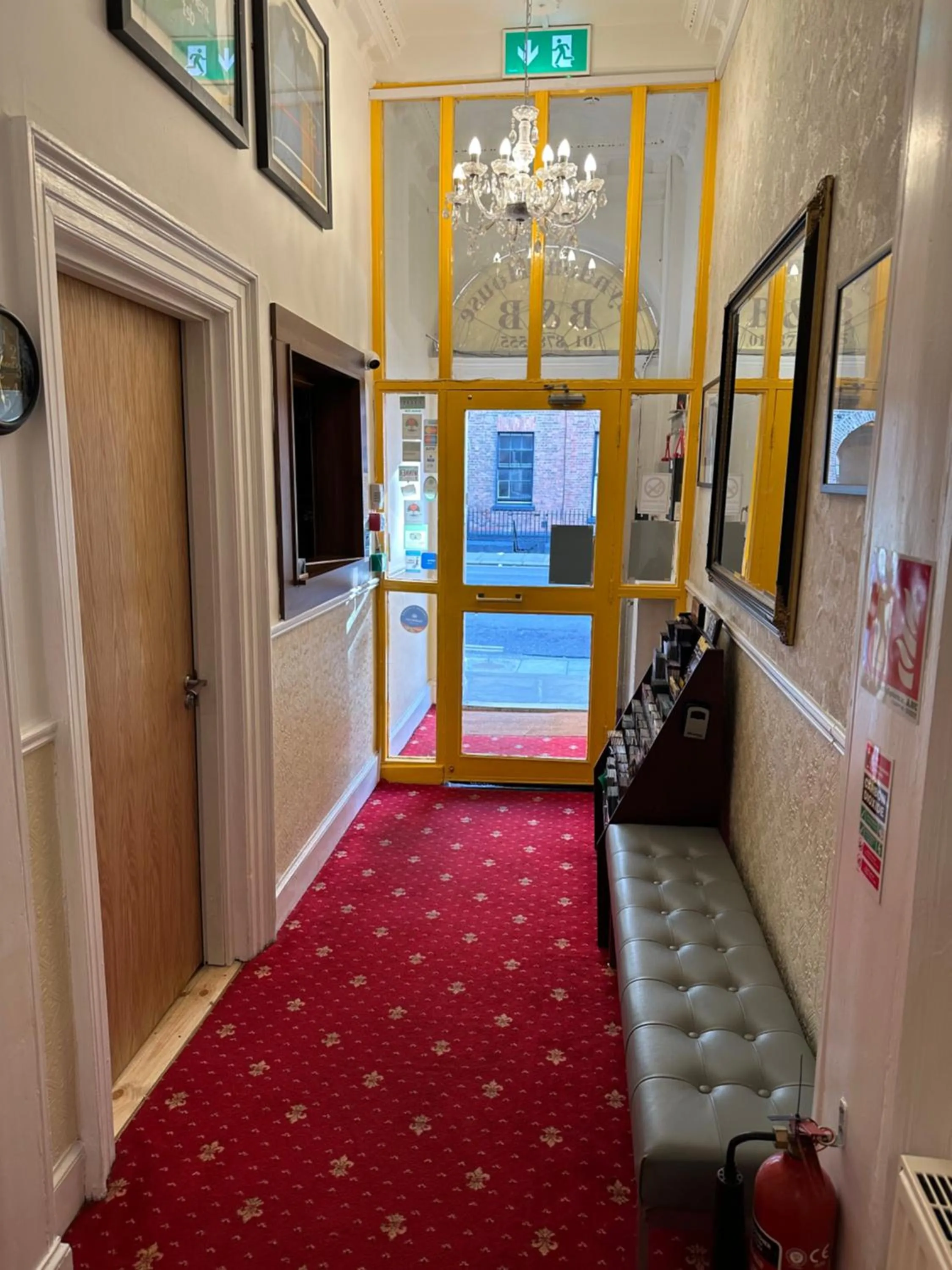 Seating area in Lyndon Guesthouse