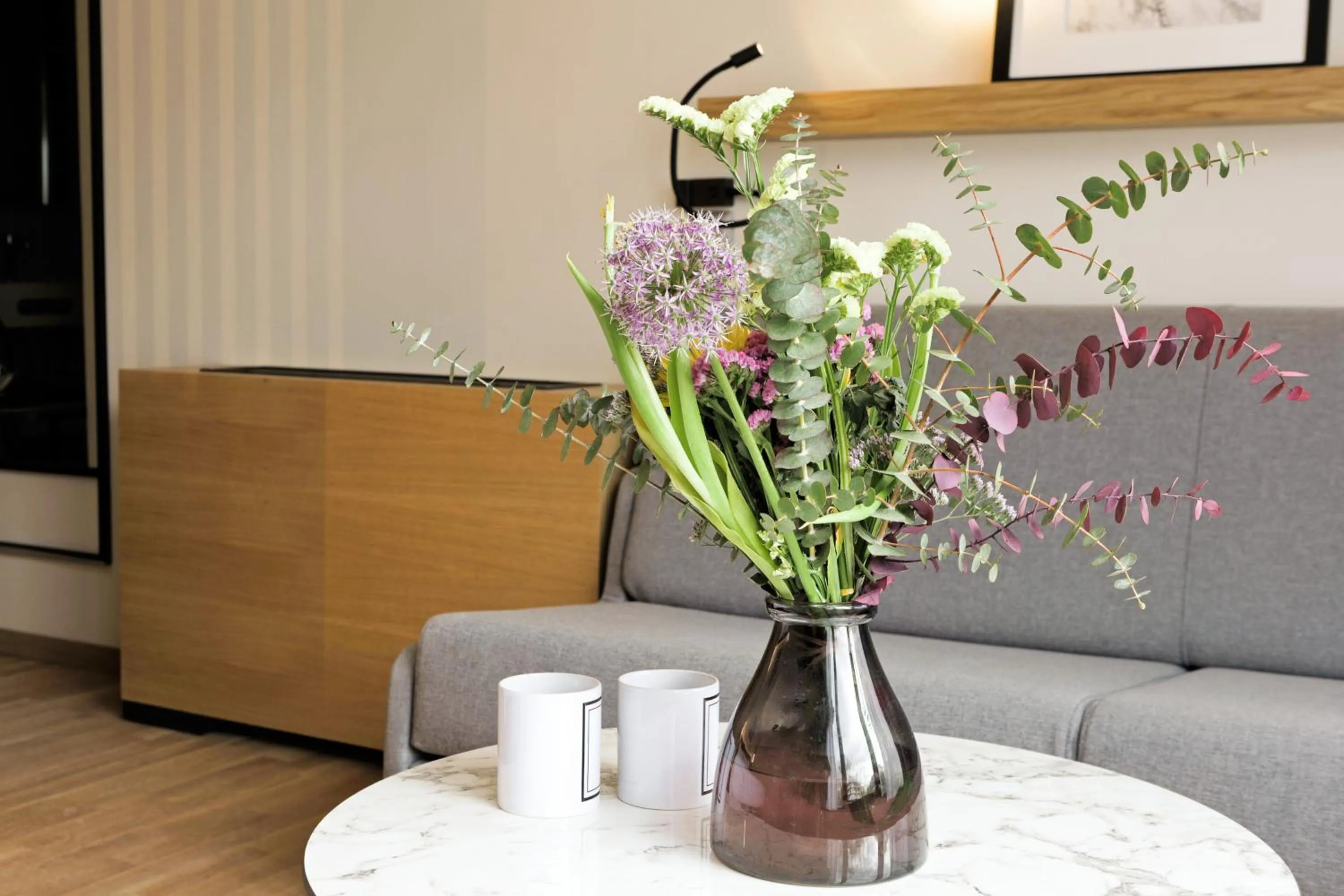 Seating area in Urban Frame Acropolis