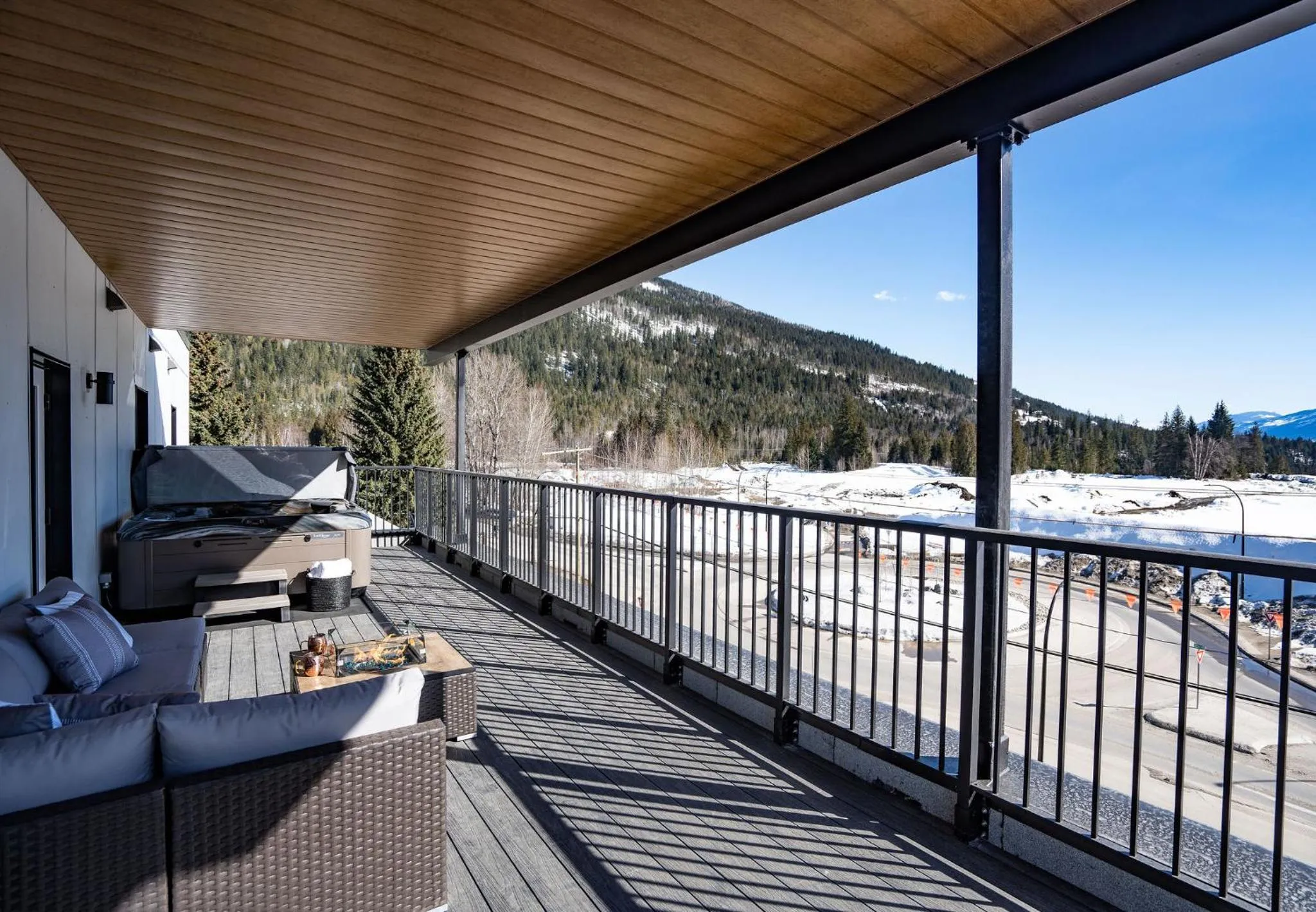 Property building in The Big Deck by Revelstoke Vacations