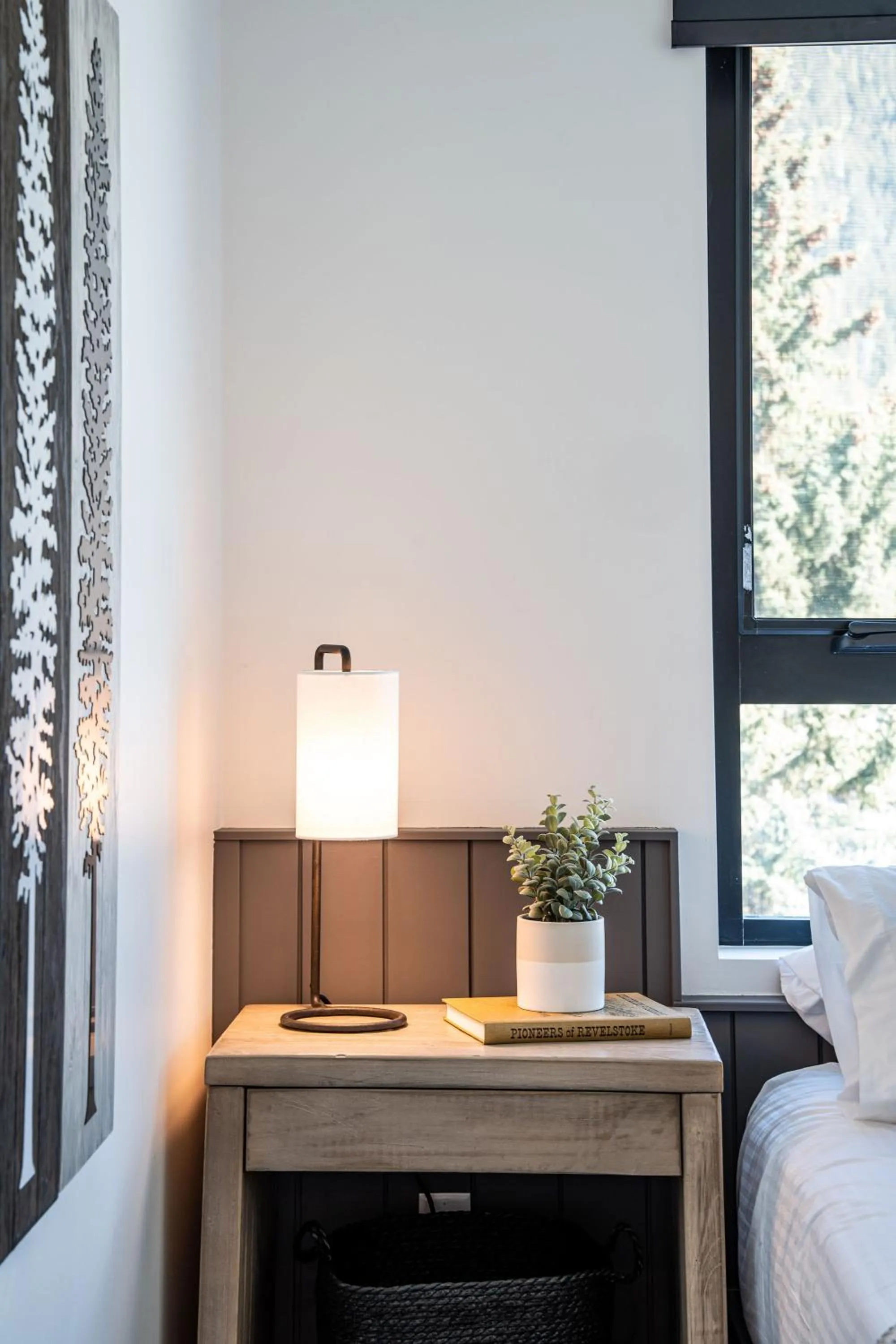 Bed in The Big Deck by Revelstoke Vacations