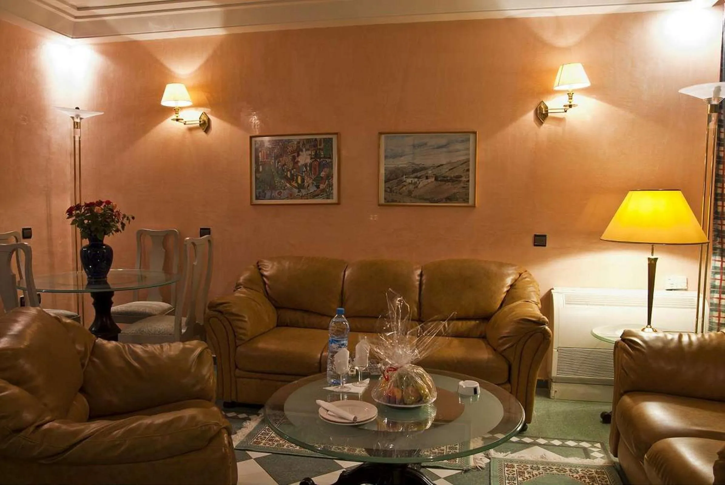Living room in Hotel Ouzoud Beni Mellal