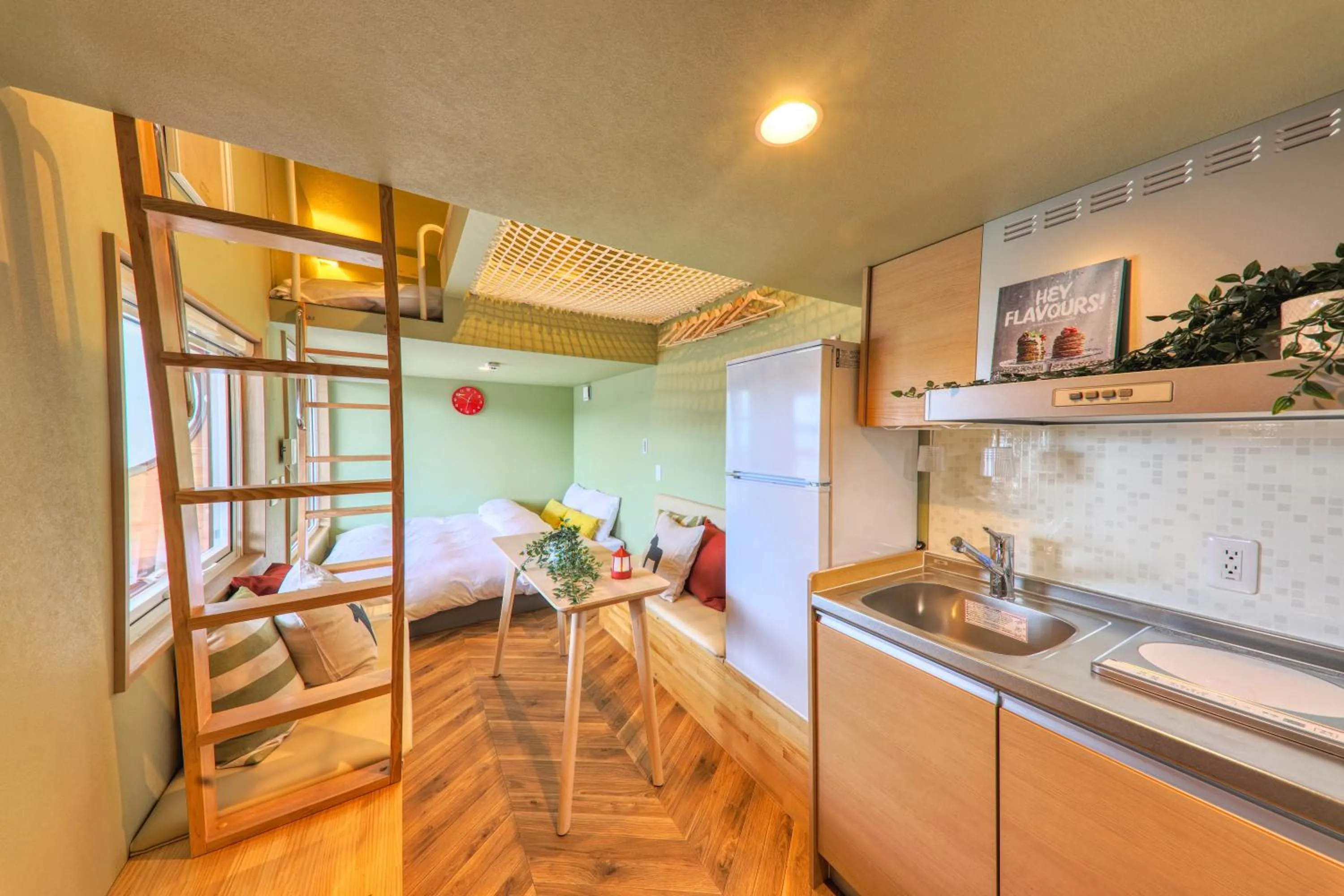 Bed in Piilo asobi&stay