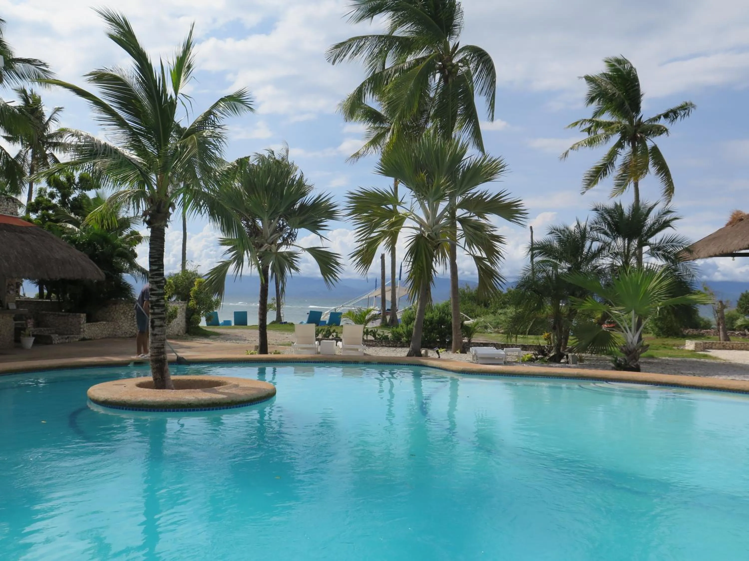 Pool view in The Wild Orchid Resort - Moalboal
