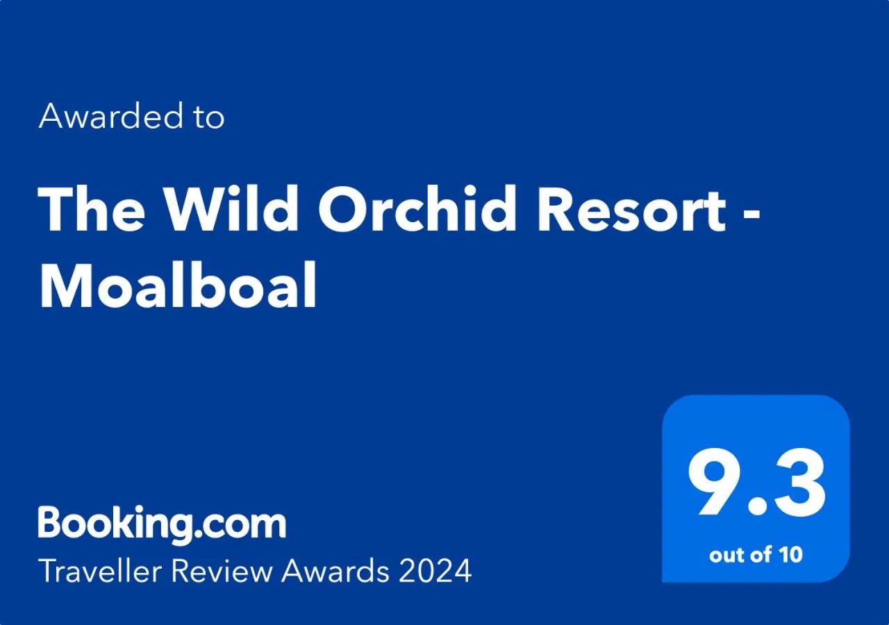 Certificate/Award in The Wild Orchid Resort - Moalboal
