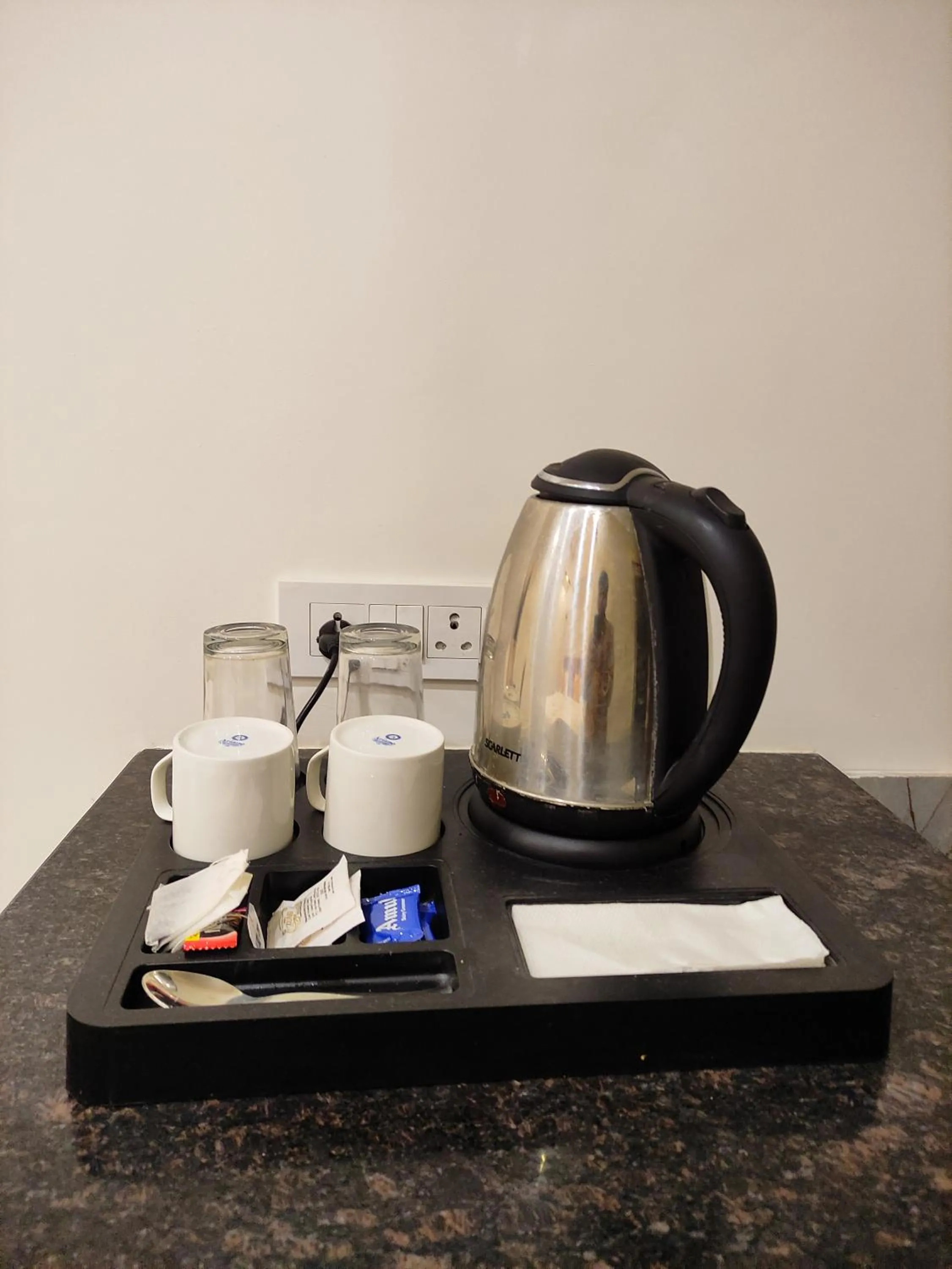 Coffee/tea facilities in Hotel Satsang Grand