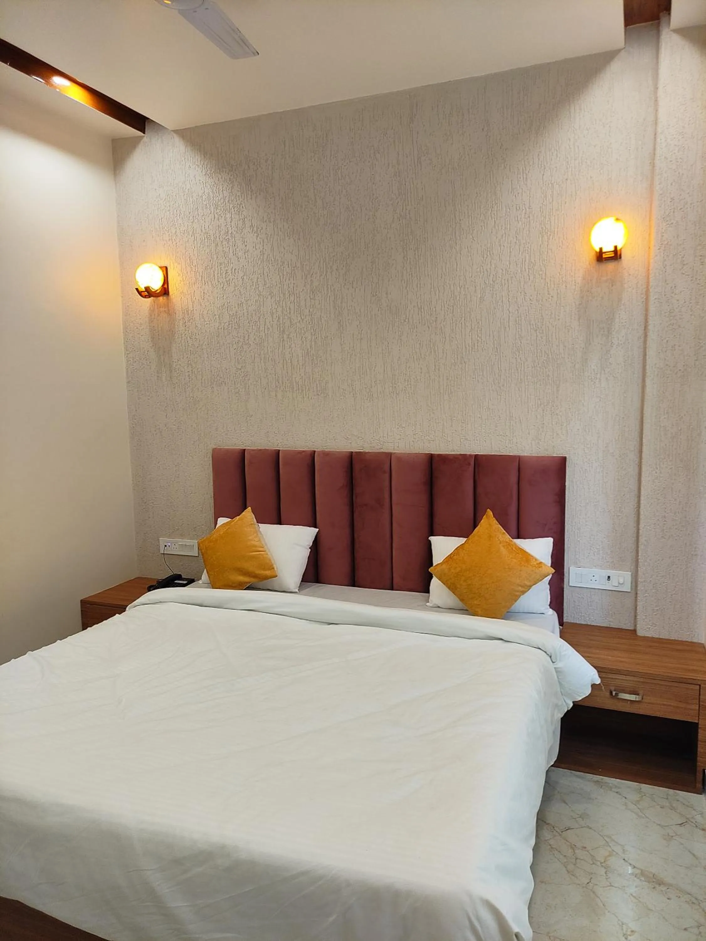 Bedroom, Bed in Hotel Satsang Grand