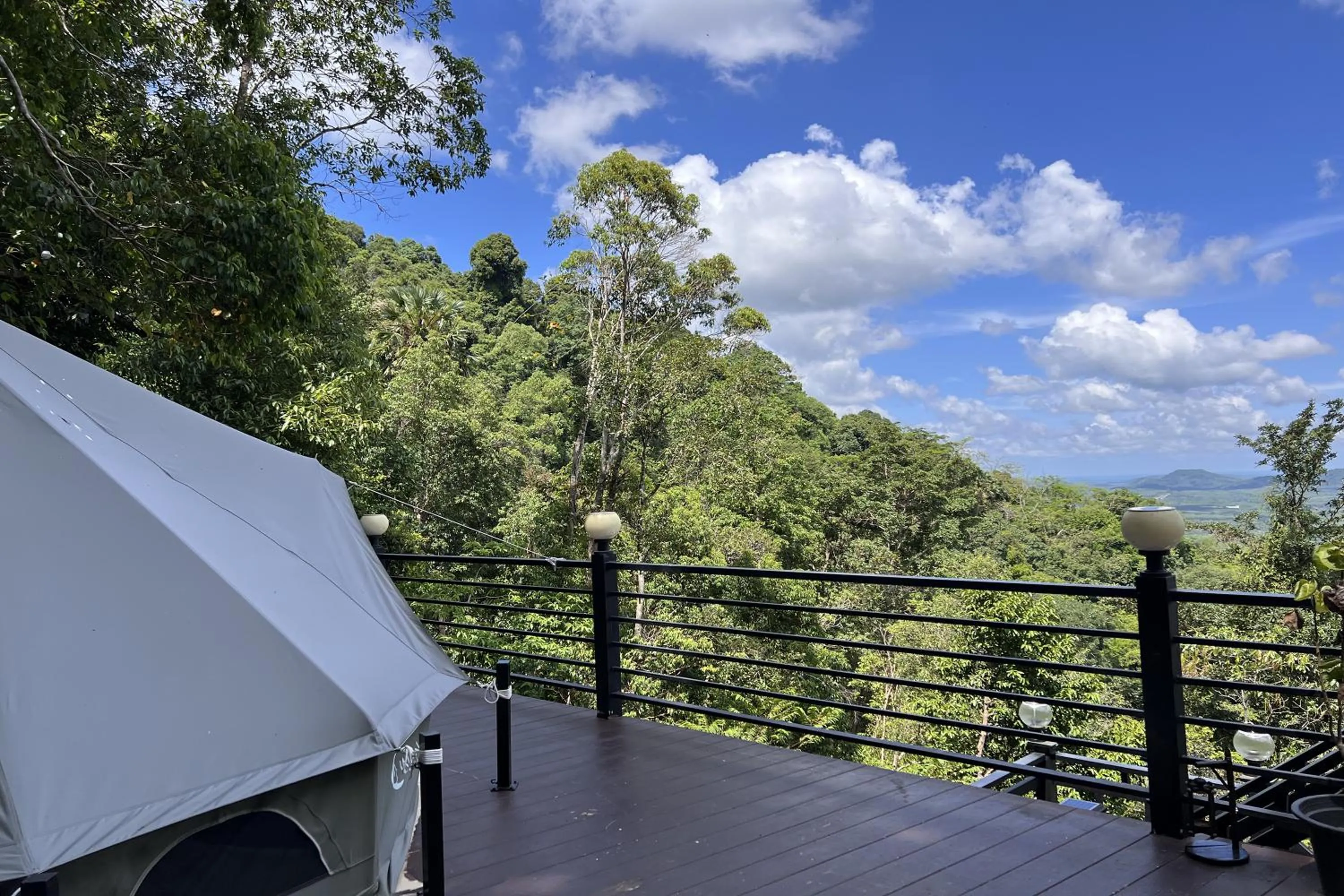 Balcony/Terrace in Kuan Khan Lao The Nine Bistro ควนคานหลาว เดอะไนท์ บิสโทร