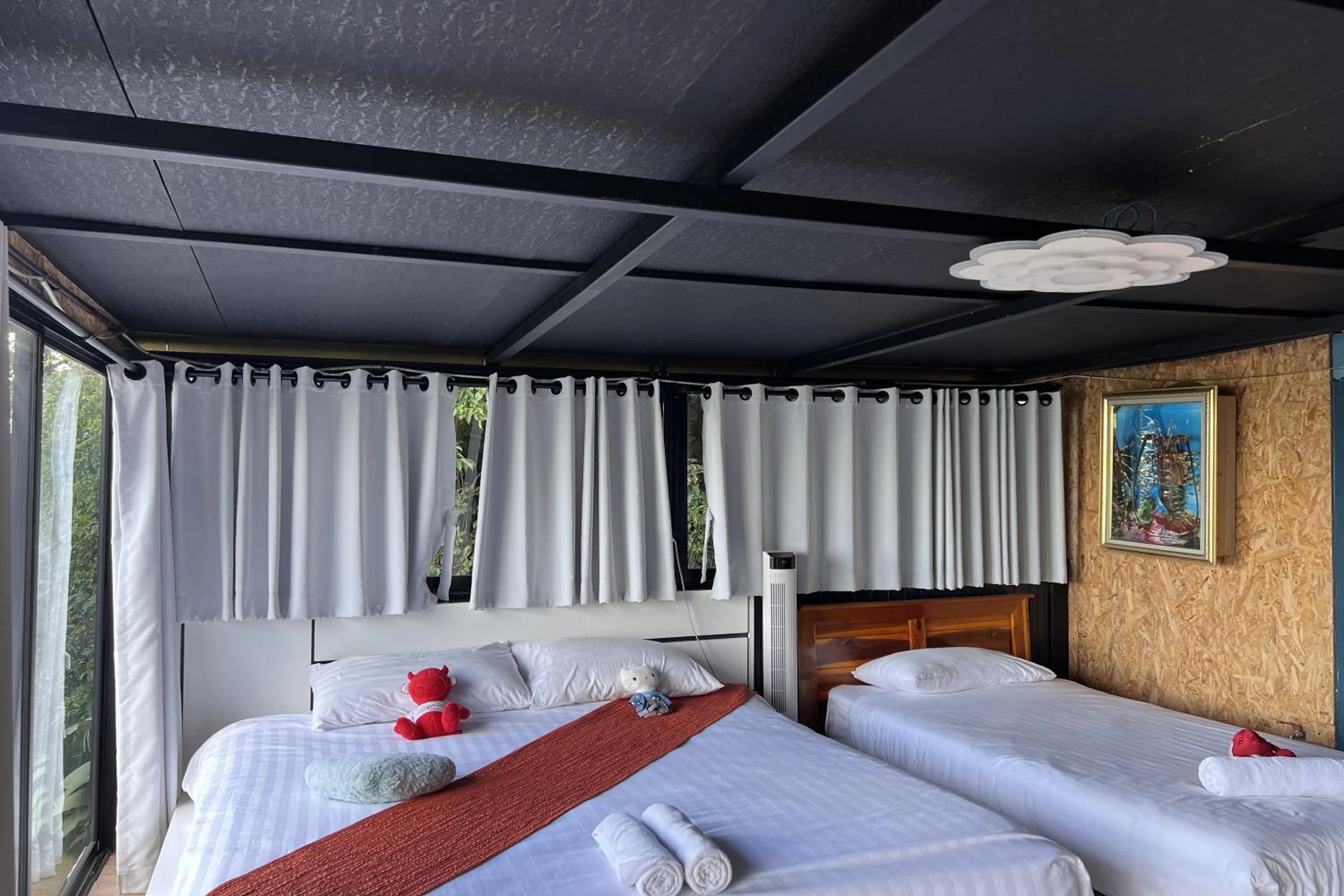 Bedroom, Bed in Kuan Khan Lao The Nine Bistro ควนคานหลาว เดอะไนท์ บิสโทร