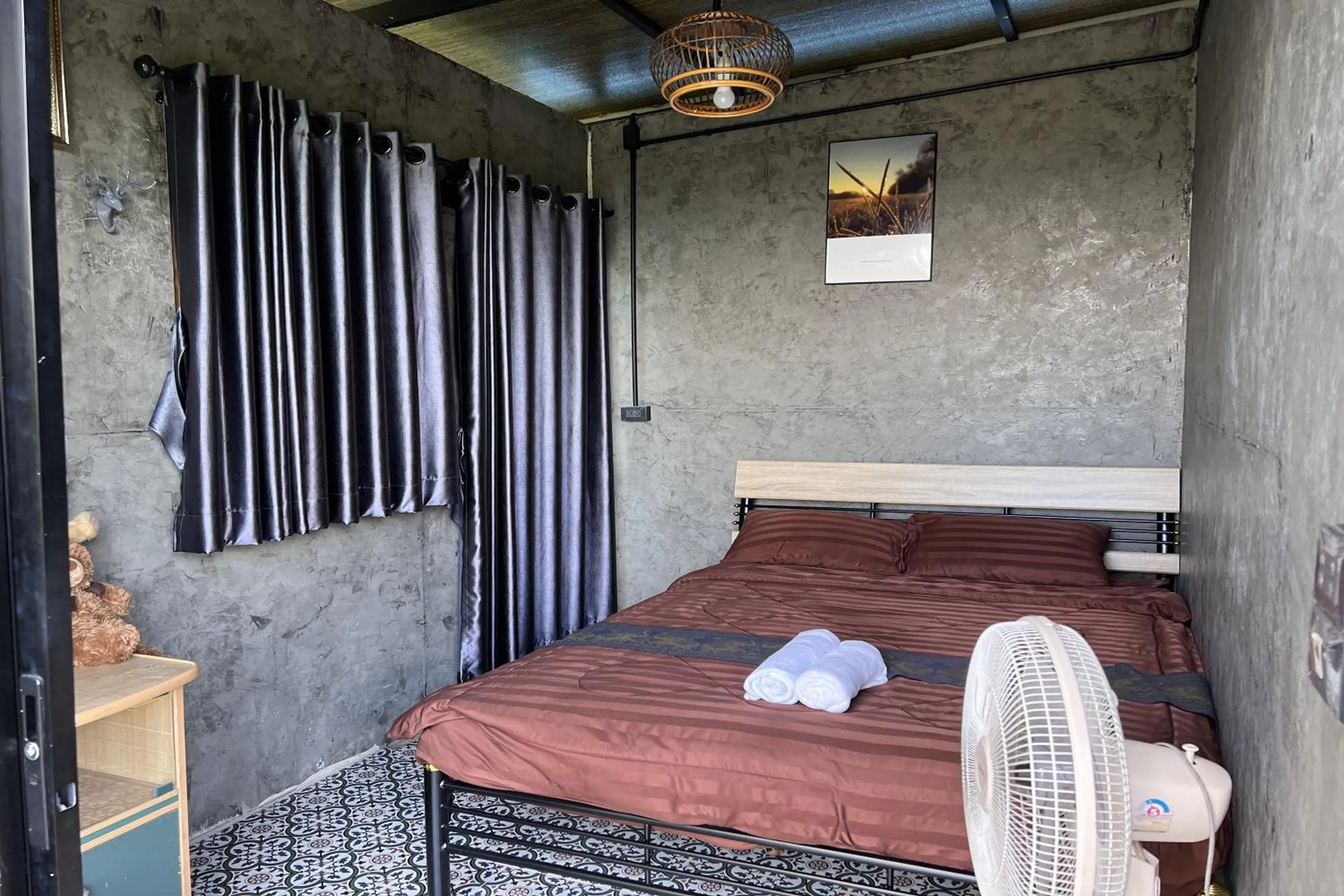 Bedroom, Bed in Kuan Khan Lao The Nine Bistro ควนคานหลาว เดอะไนท์ บิสโทร