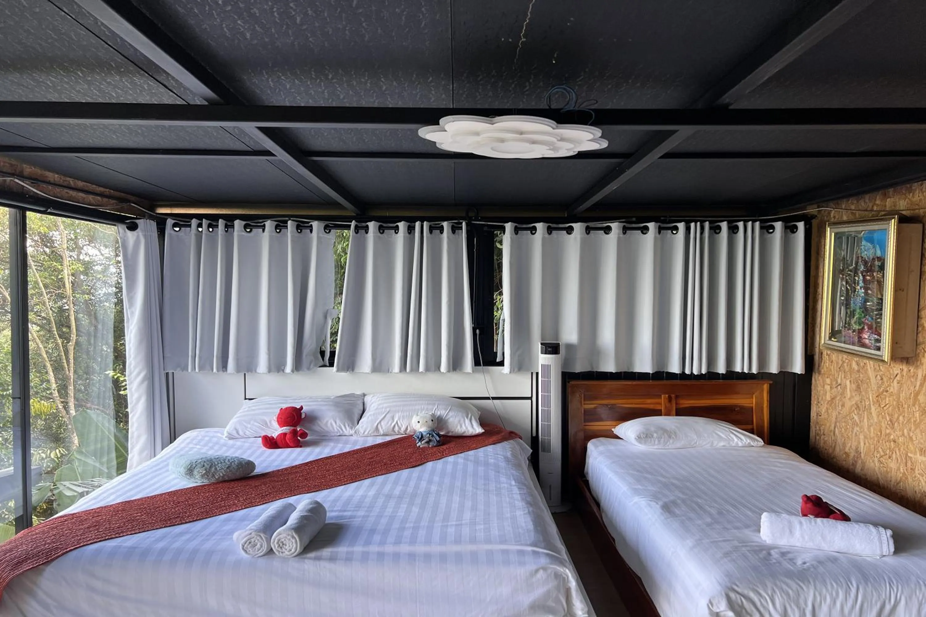 Bedroom, Bed in Kuan Khan Lao The Nine Bistro ควนคานหลาว เดอะไนท์ บิสโทร