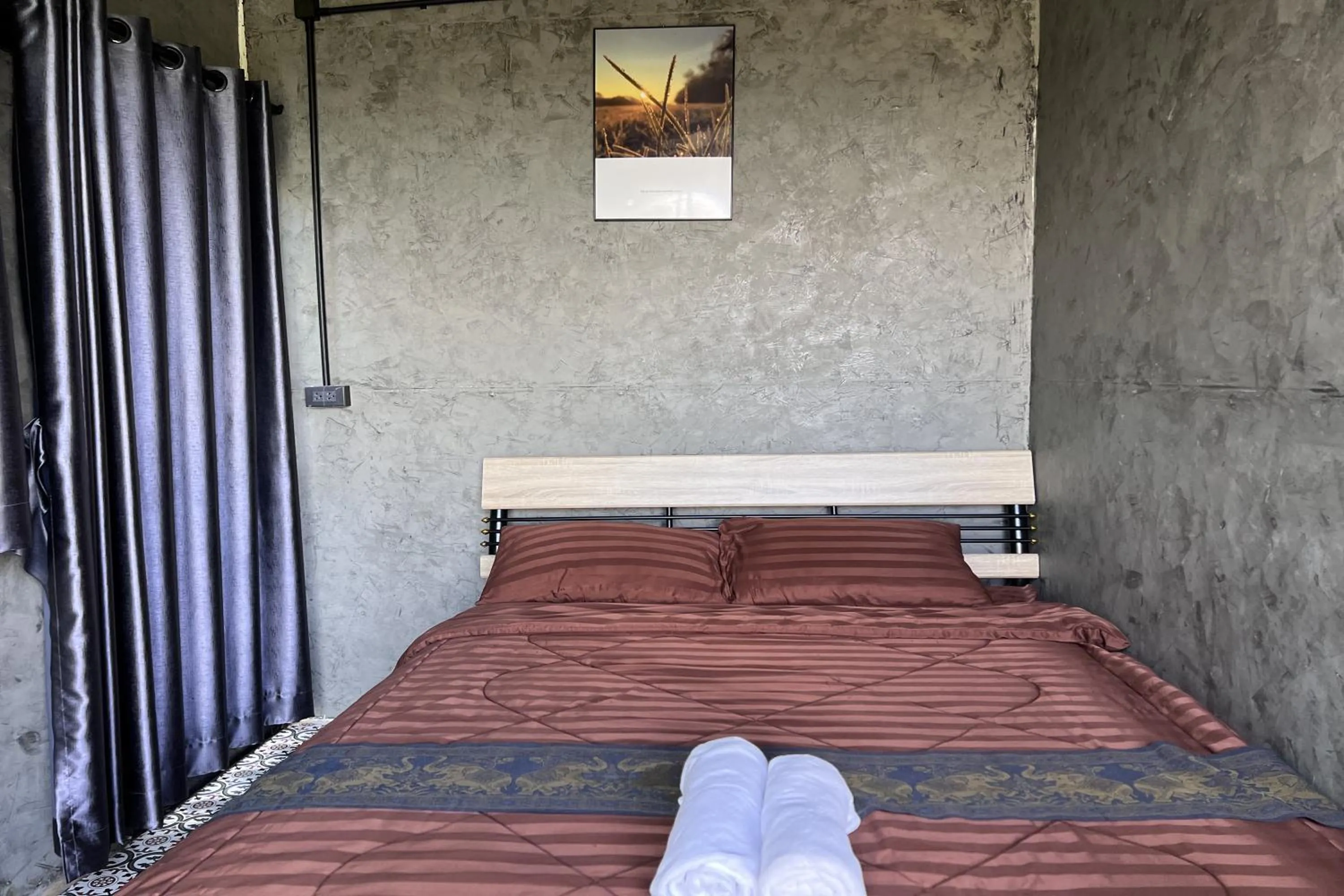 Bedroom, Bed in Kuan Khan Lao The Nine Bistro ควนคานหลาว เดอะไนท์ บิสโทร