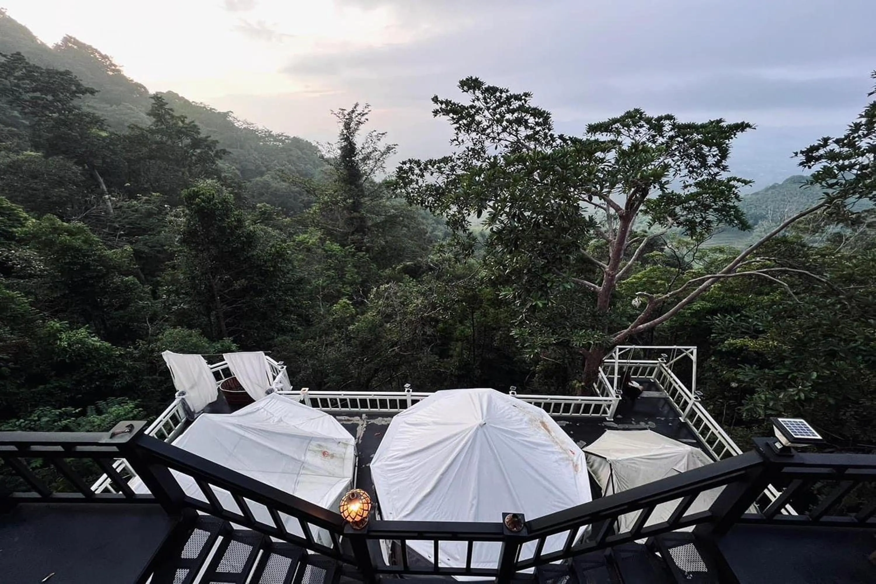 Balcony/Terrace in Kuan Khan Lao The Nine Bistro ควนคานหลาว เดอะไนท์ บิสโทร