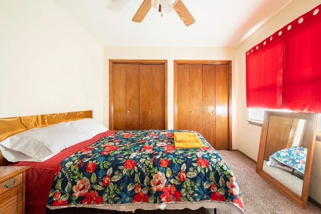 Bed in Golden Sunflower's Apt C