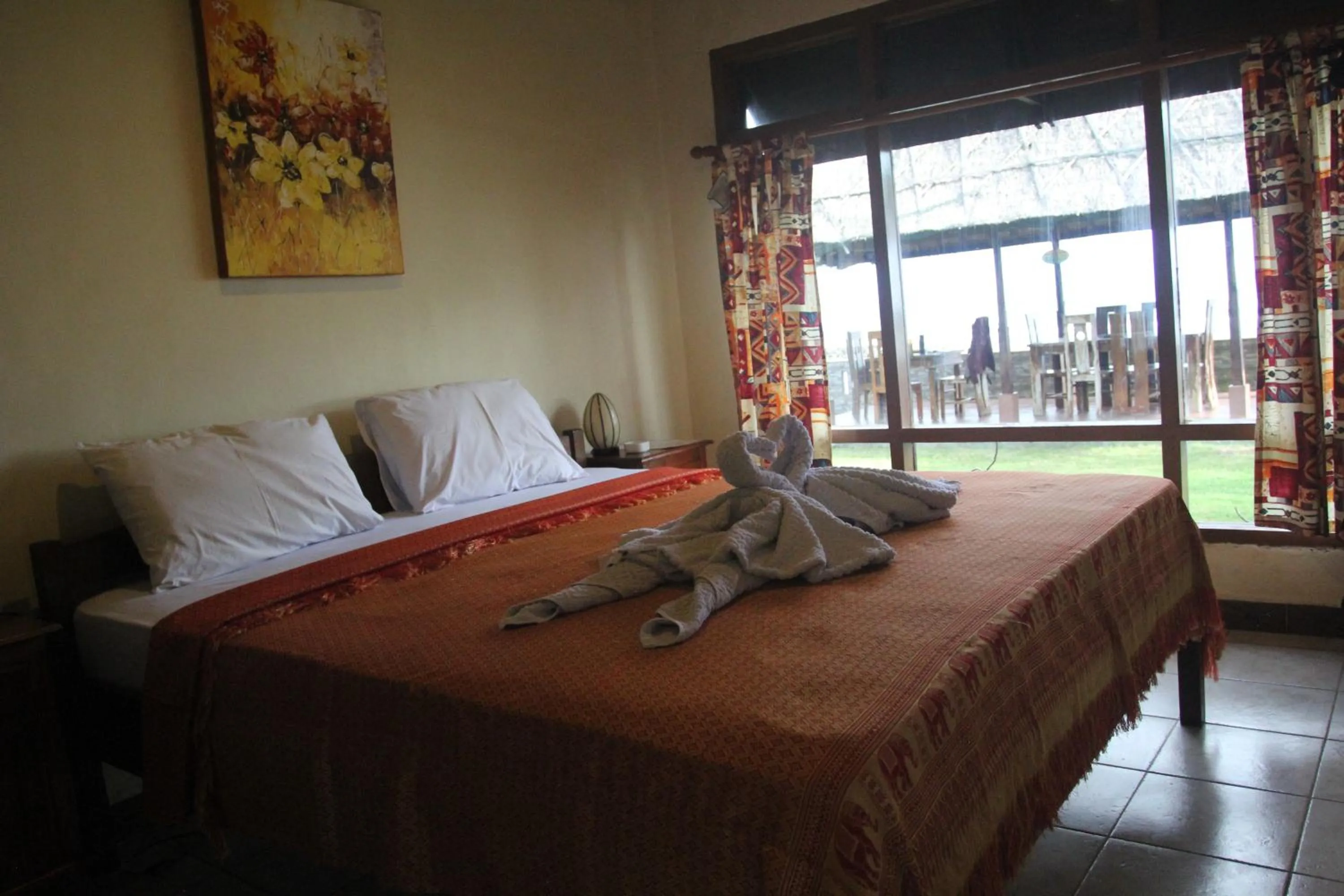 Bed in Temple Cafe & Seaside Cottages