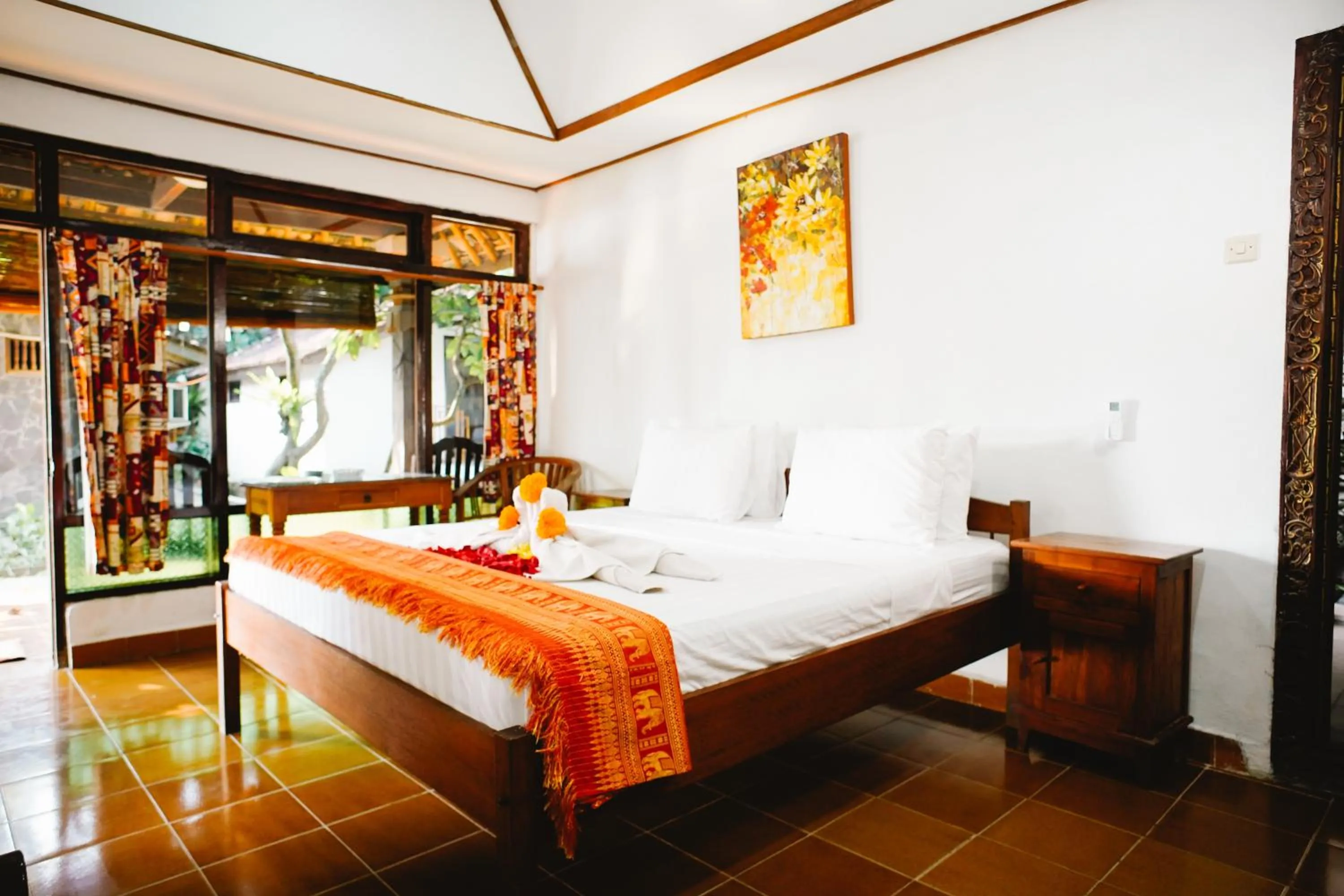 Bedroom in Temple Cafe & Seaside Cottages