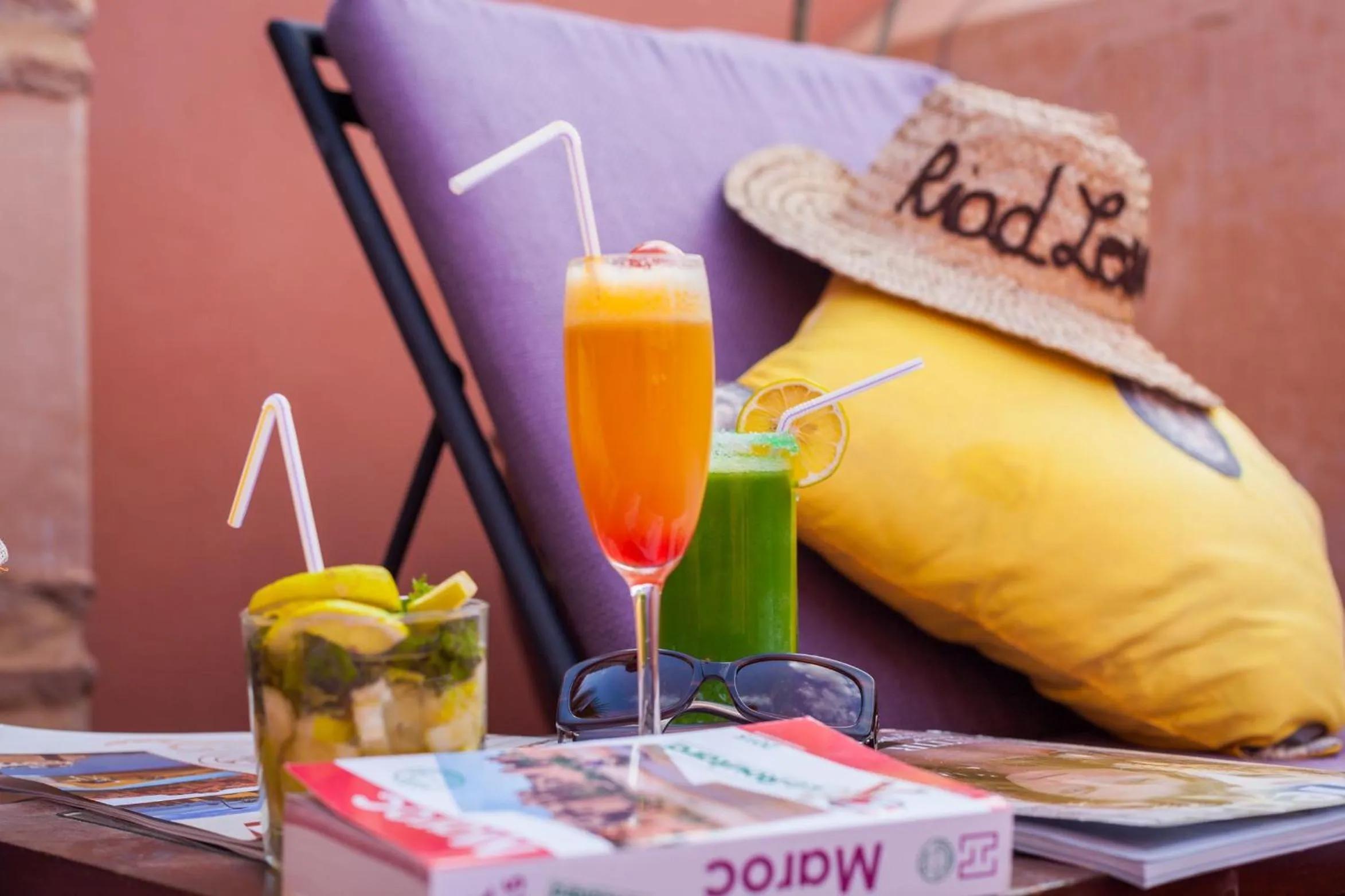 Drinks in Riad Louaya