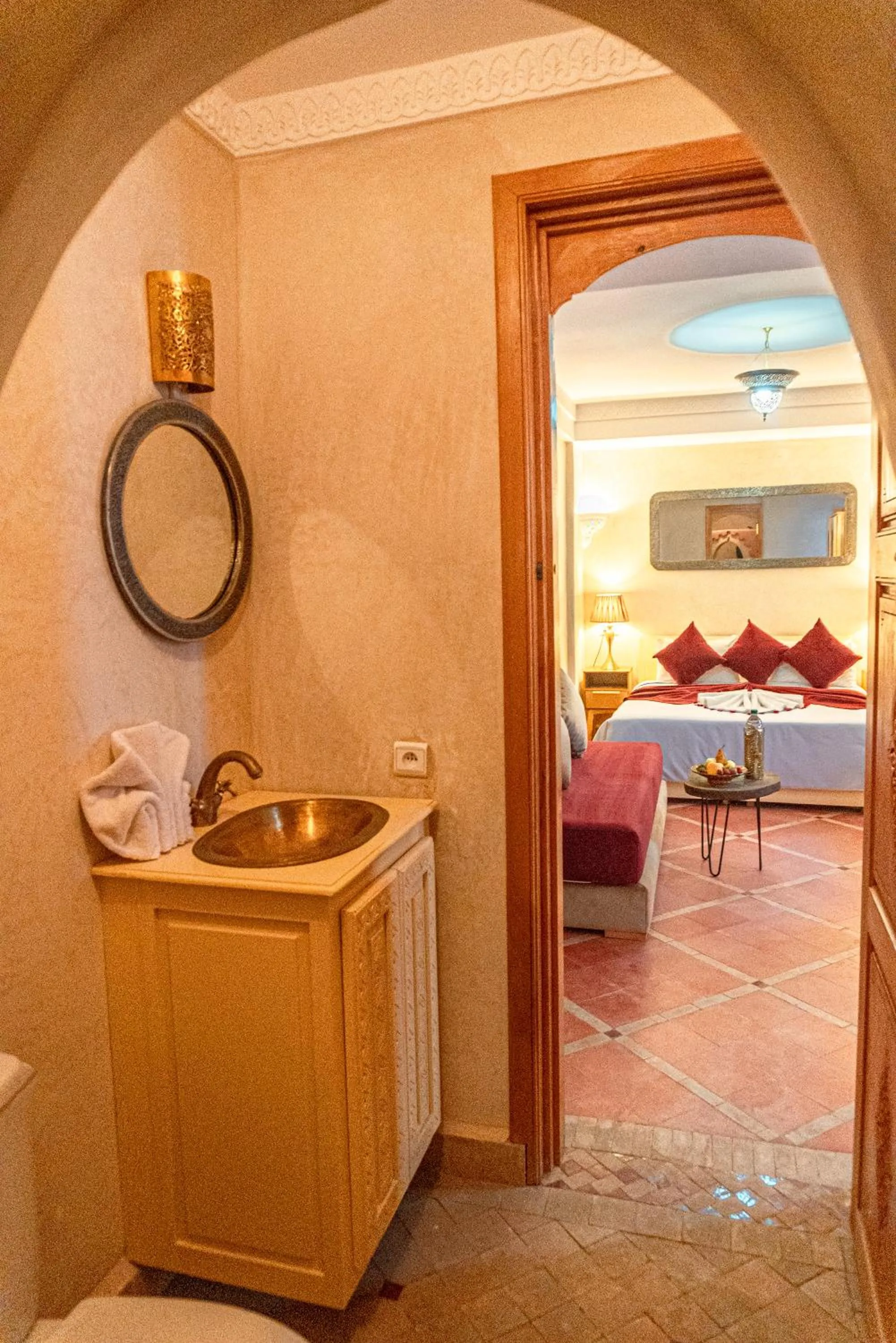 Bathroom in Riad Louaya