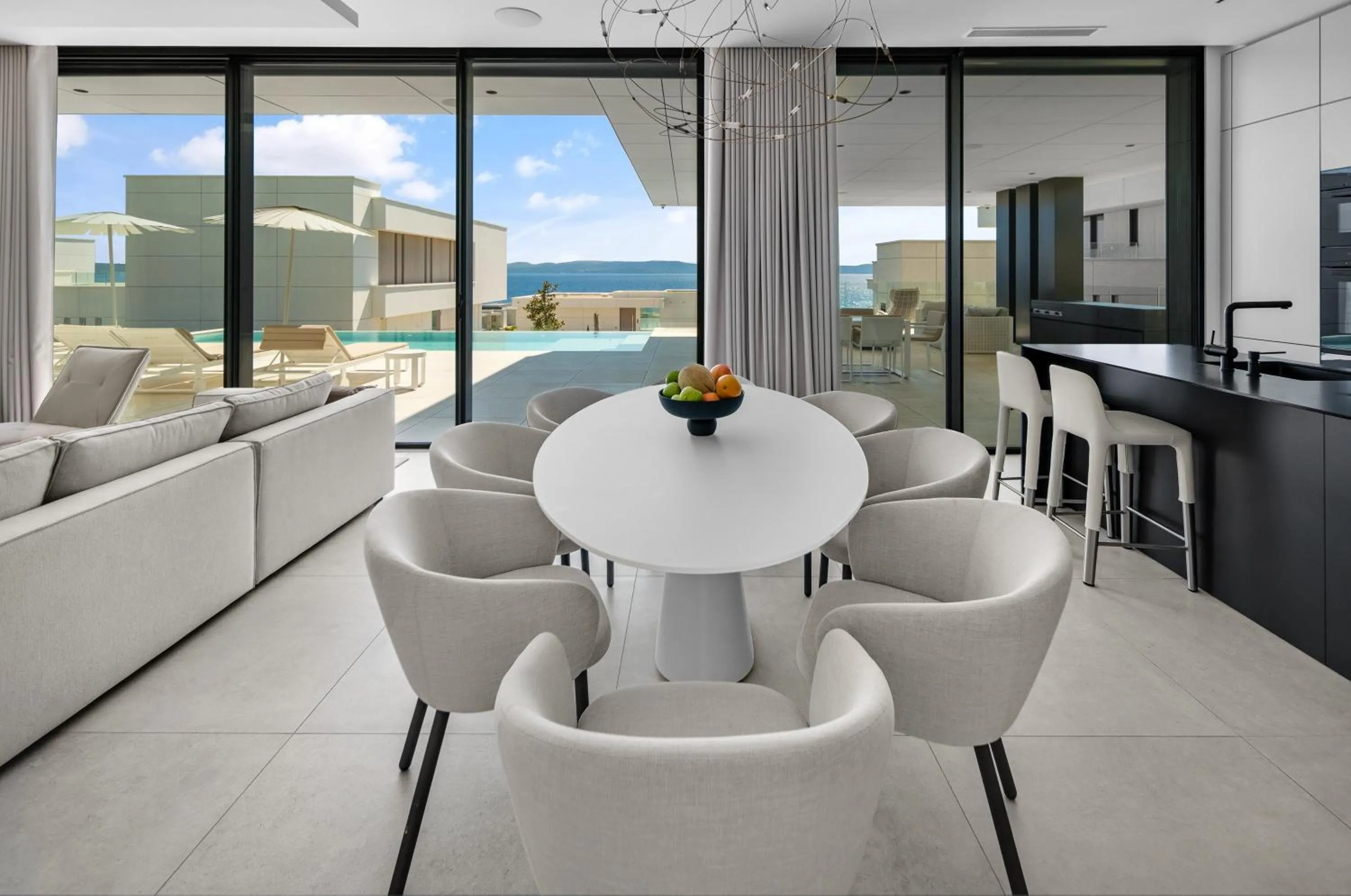 Dining area in LIOQA Resort