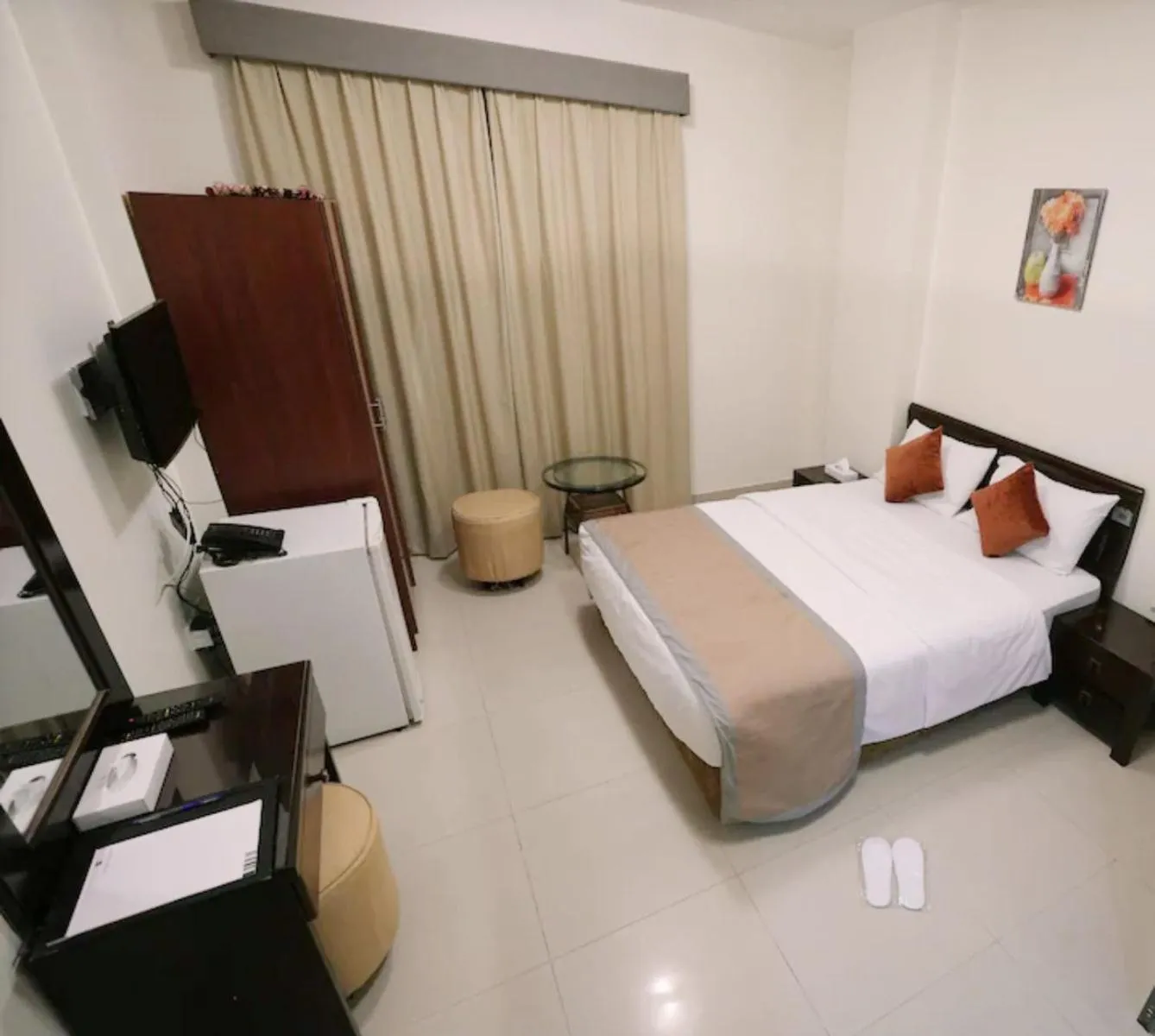 Bed in AL MARJAN FURNISHED APARTMENTS