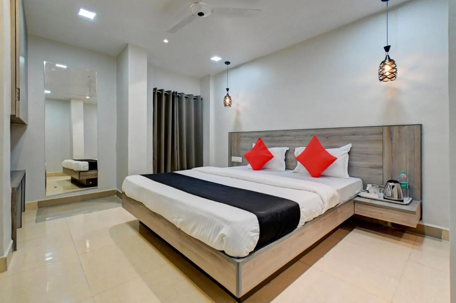 Bed in Hotel Vikrant