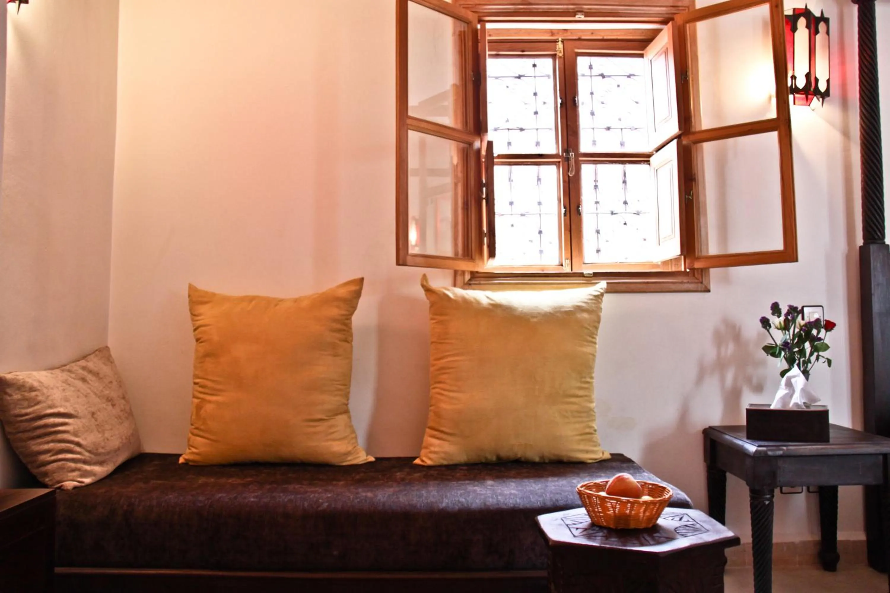 Decorative detail in Riad Mariana