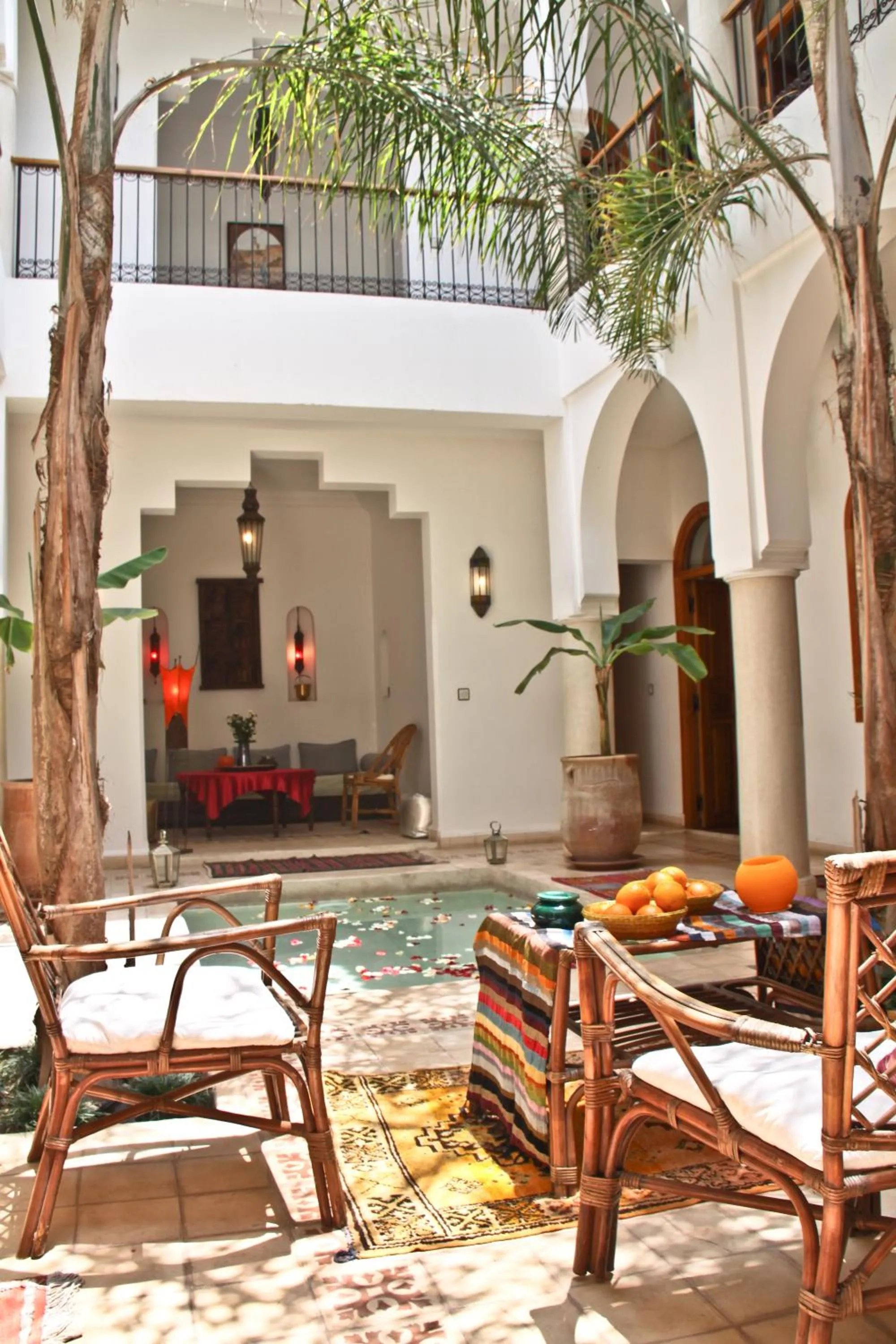 Patio in Riad Mariana
