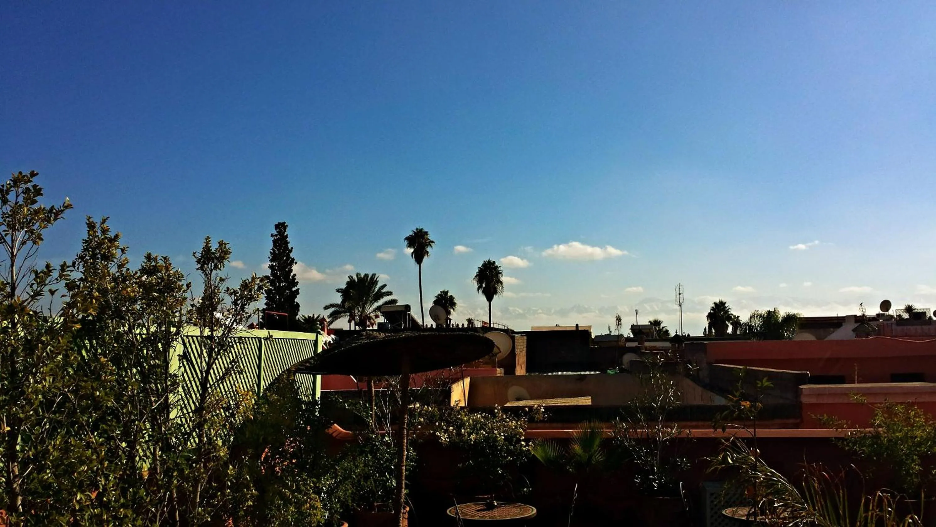 Solarium in Riad Mariana