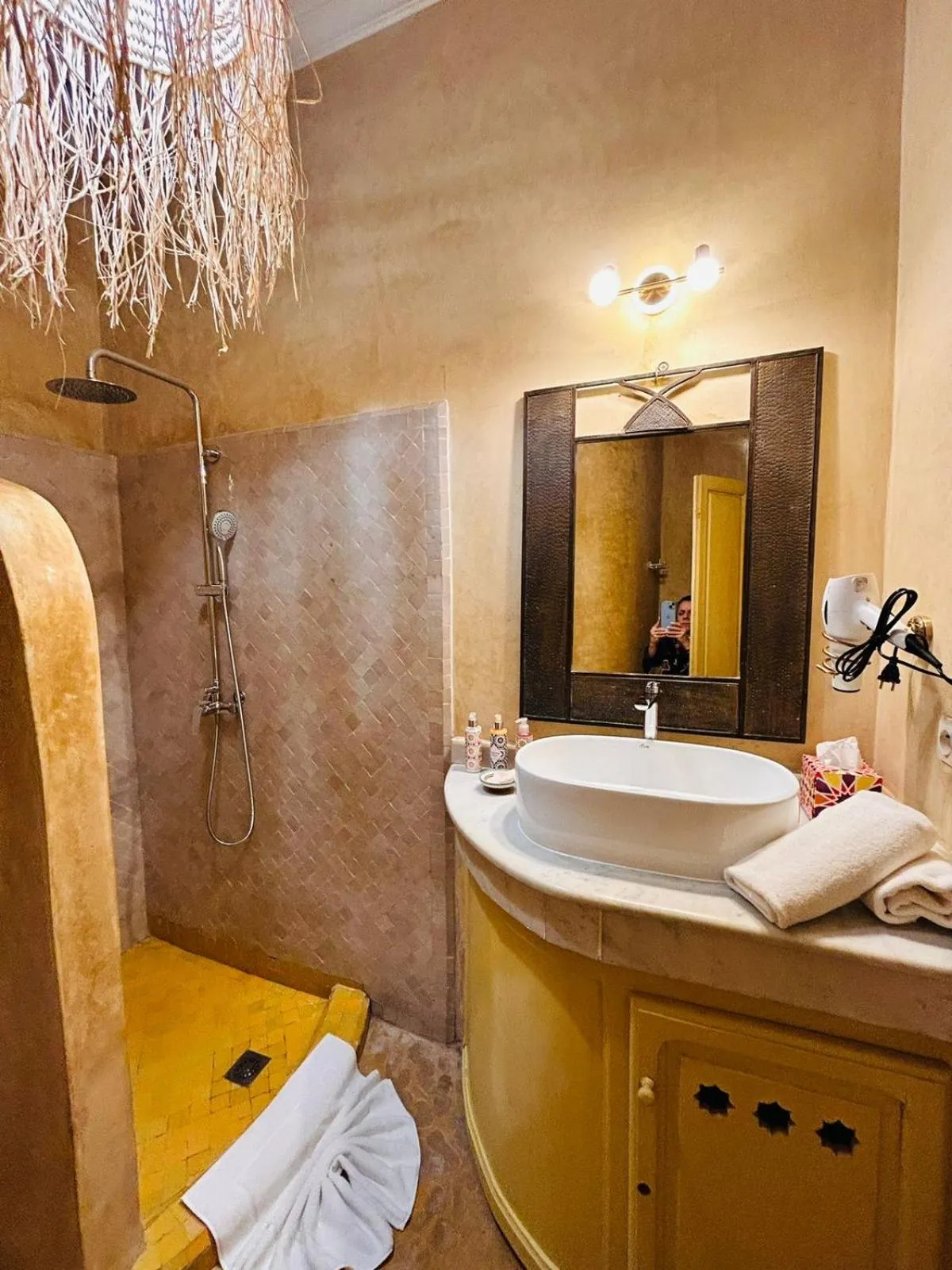 Bathroom in Riad Bamaga