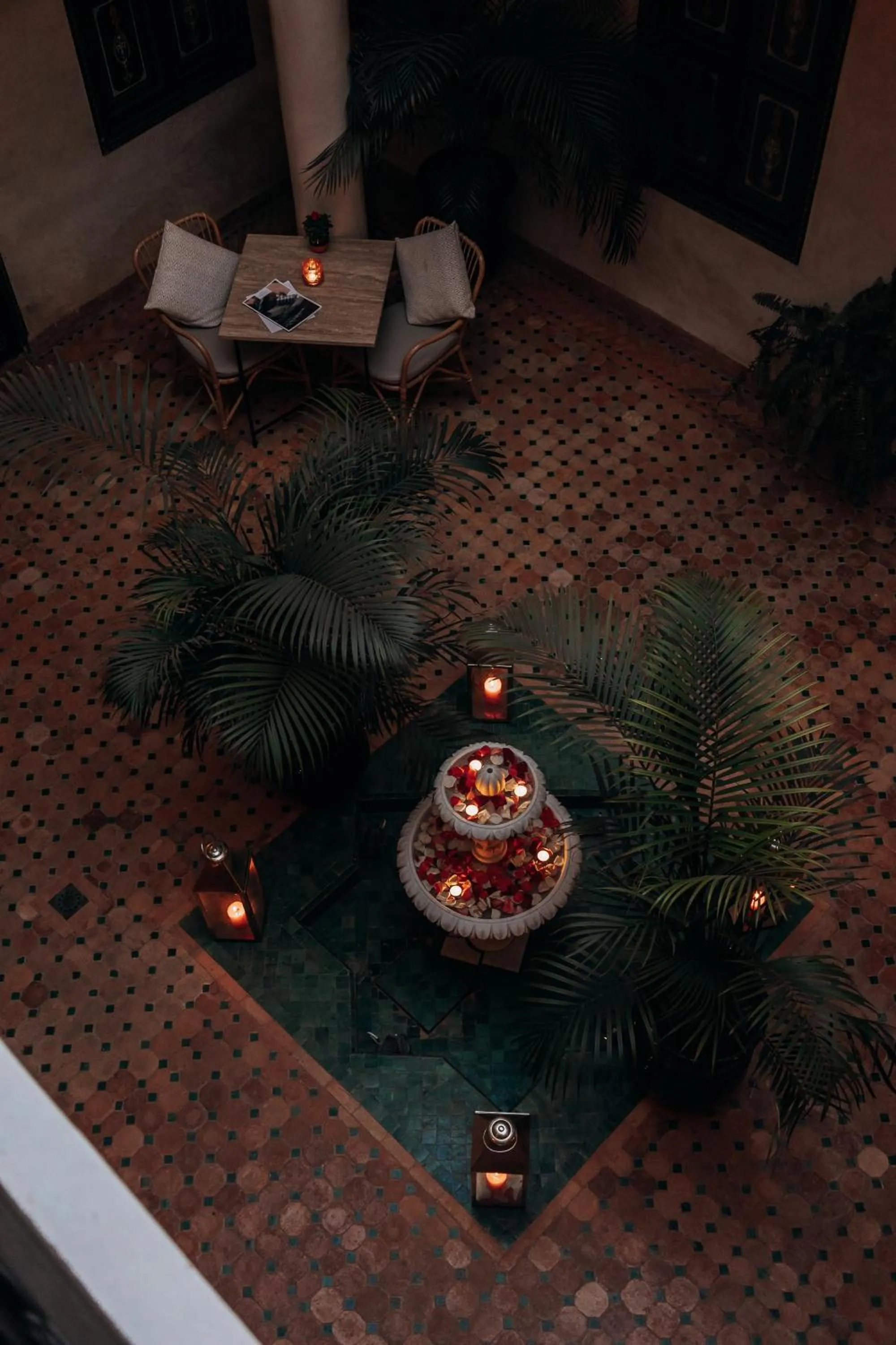 Patio in Riad Bamaga