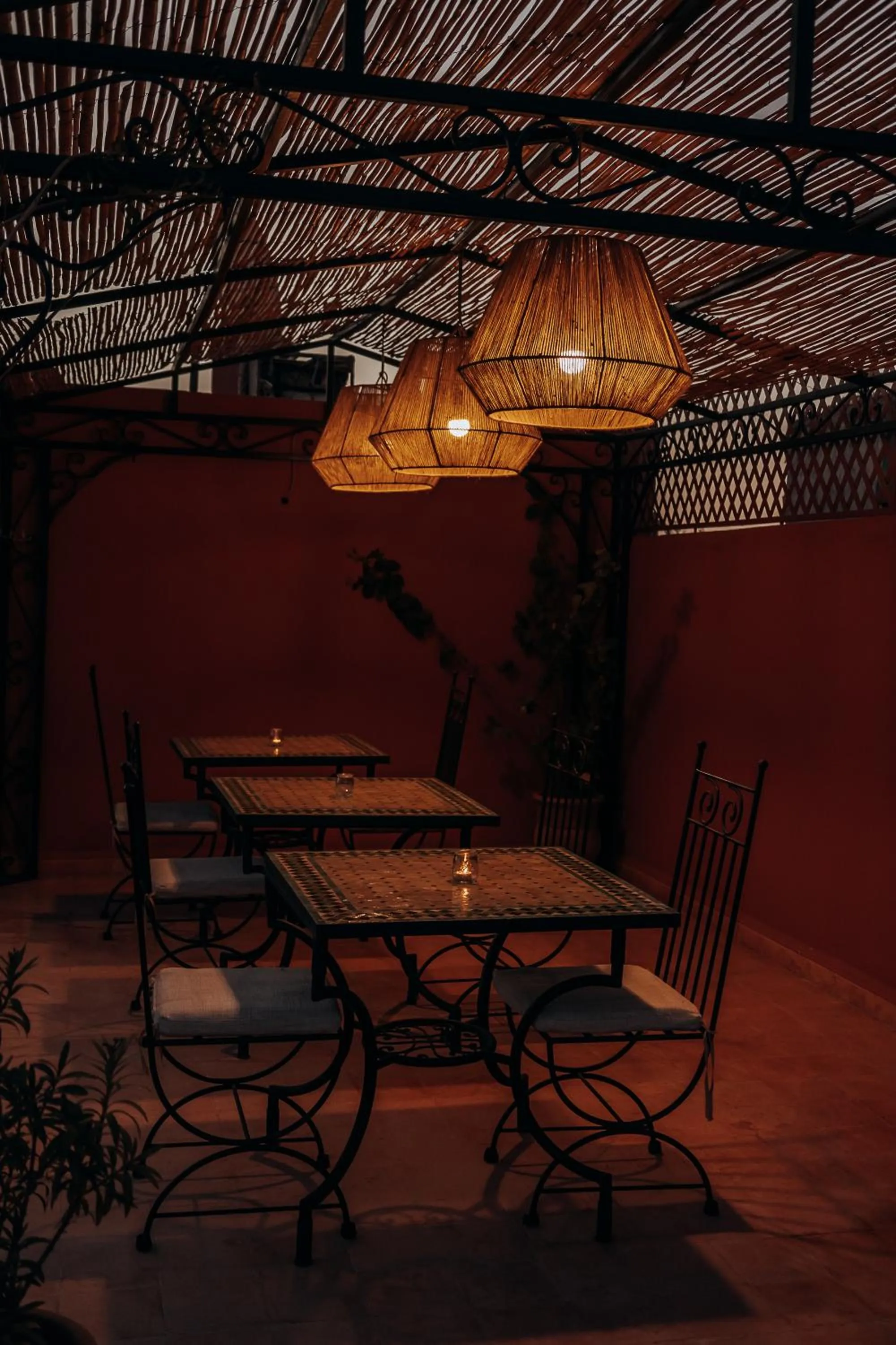 Patio in Riad Bamaga