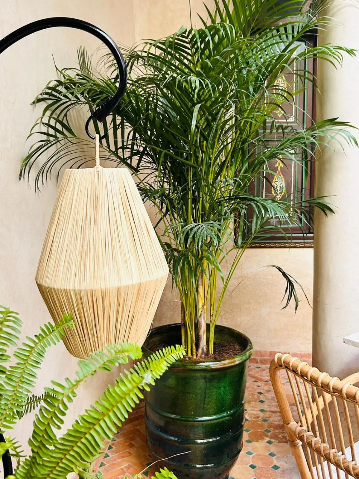 Decorative detail in Riad Bamaga