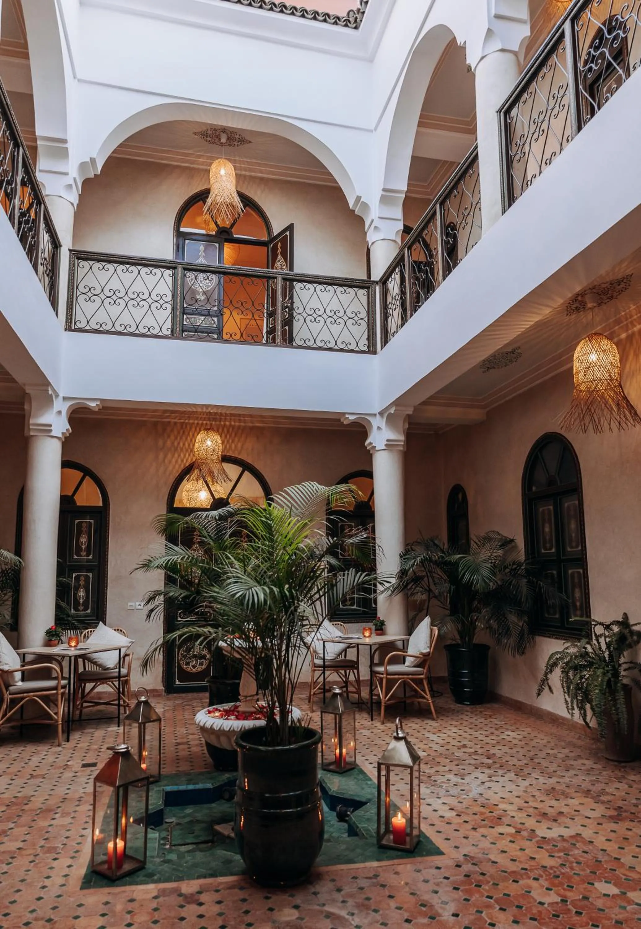 Patio in Riad Bamaga