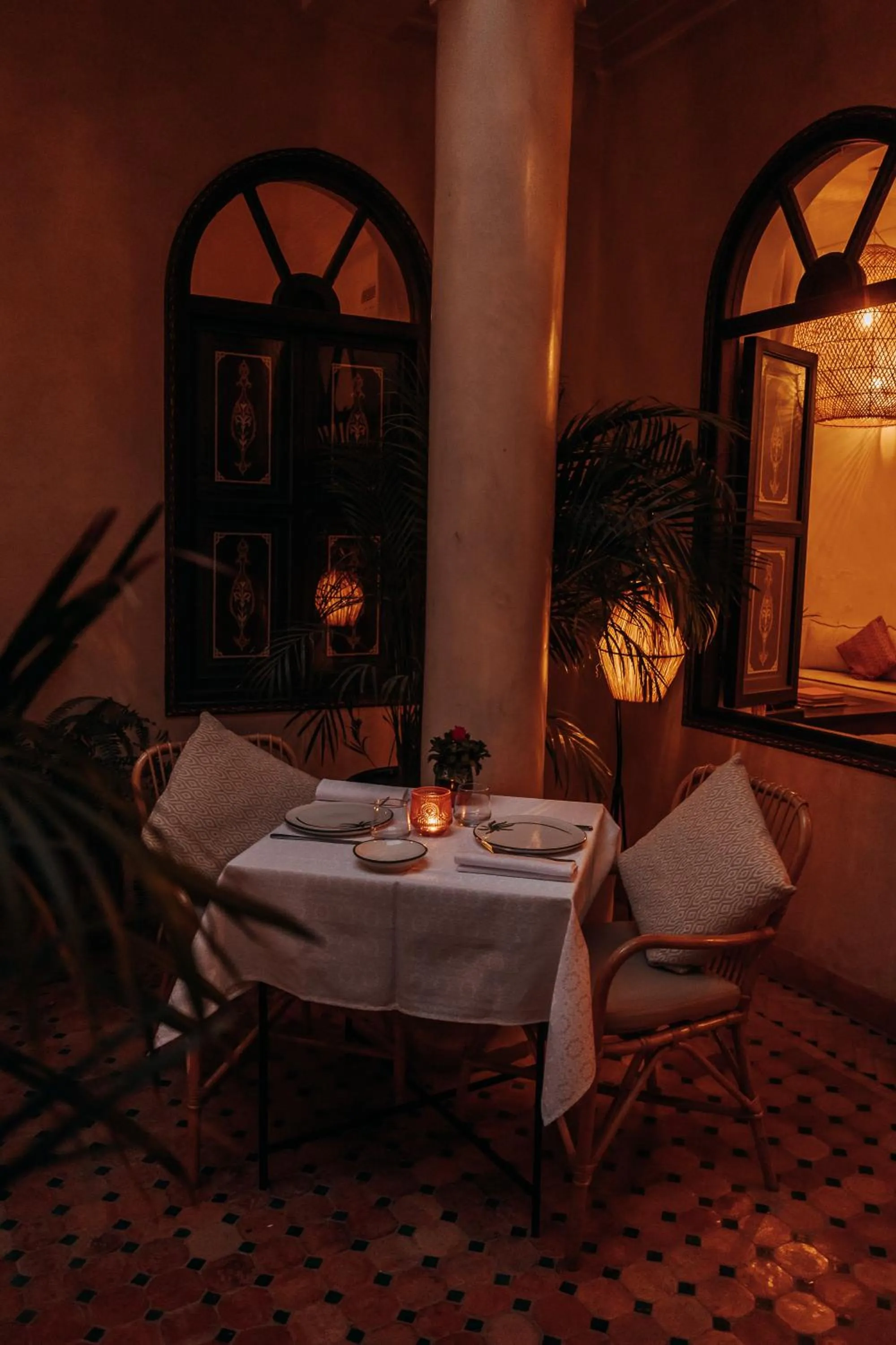 Dinner in Riad Bamaga