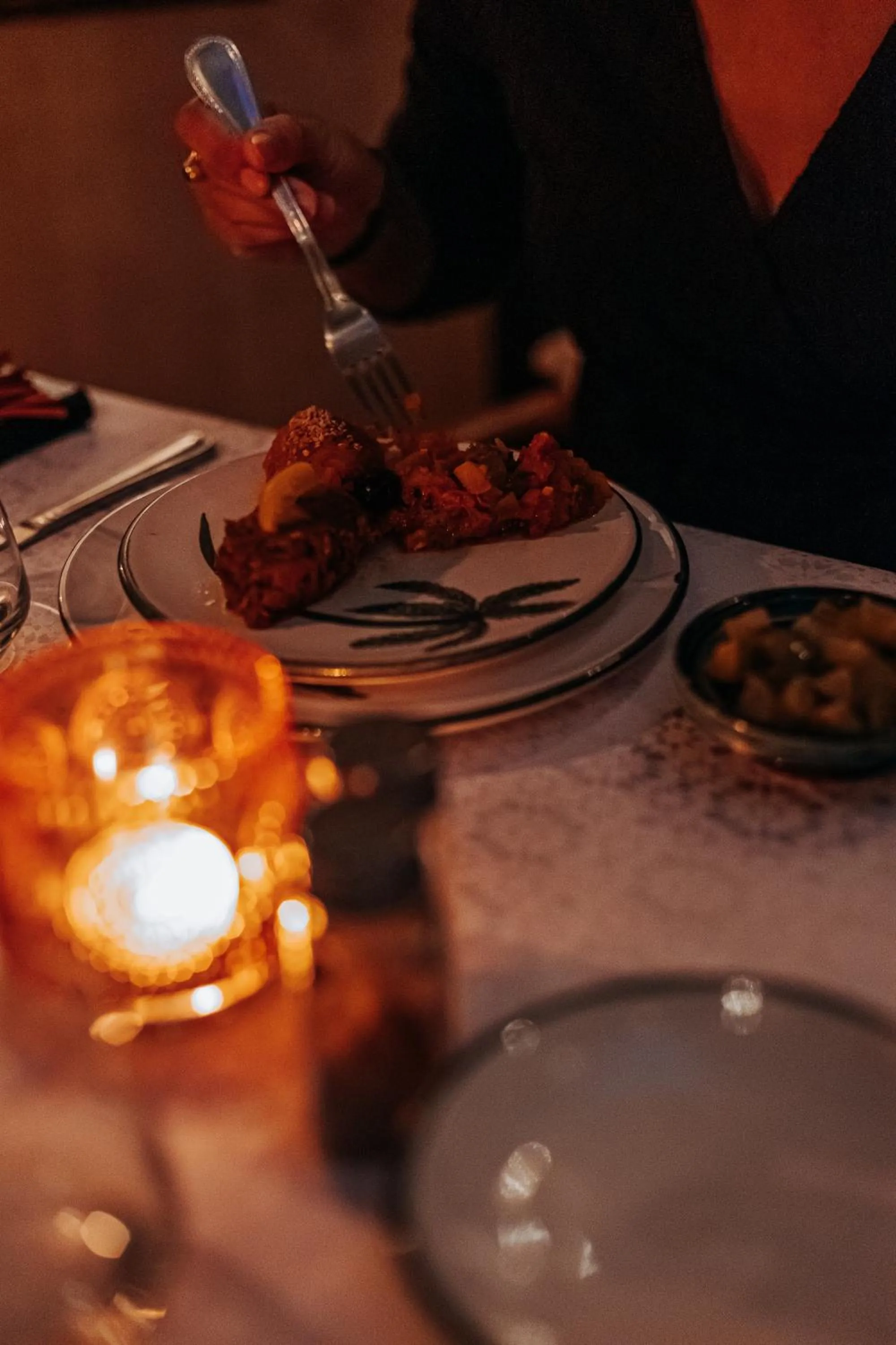 Dinner in Riad Bamaga