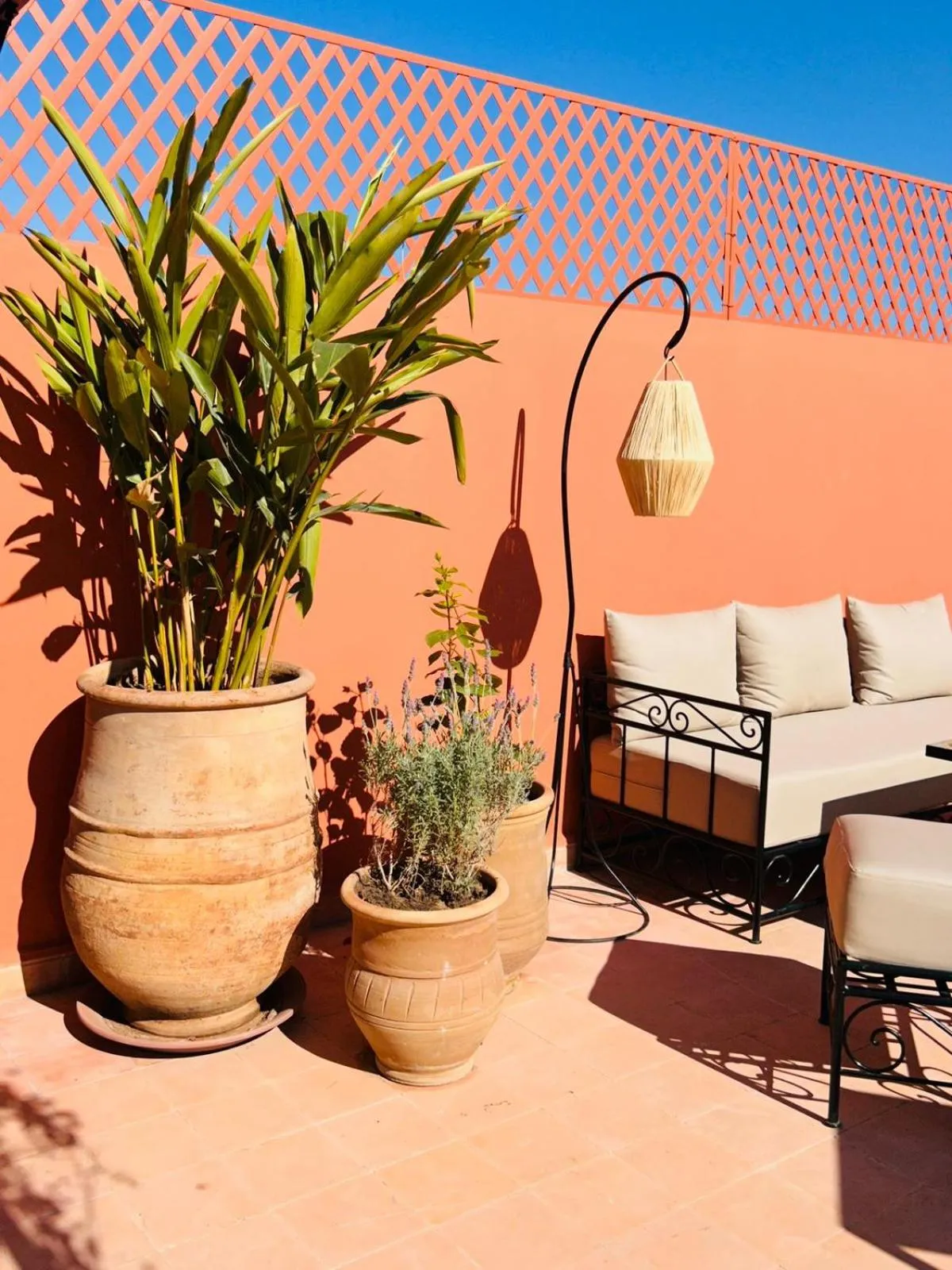 Patio in Riad Bamaga