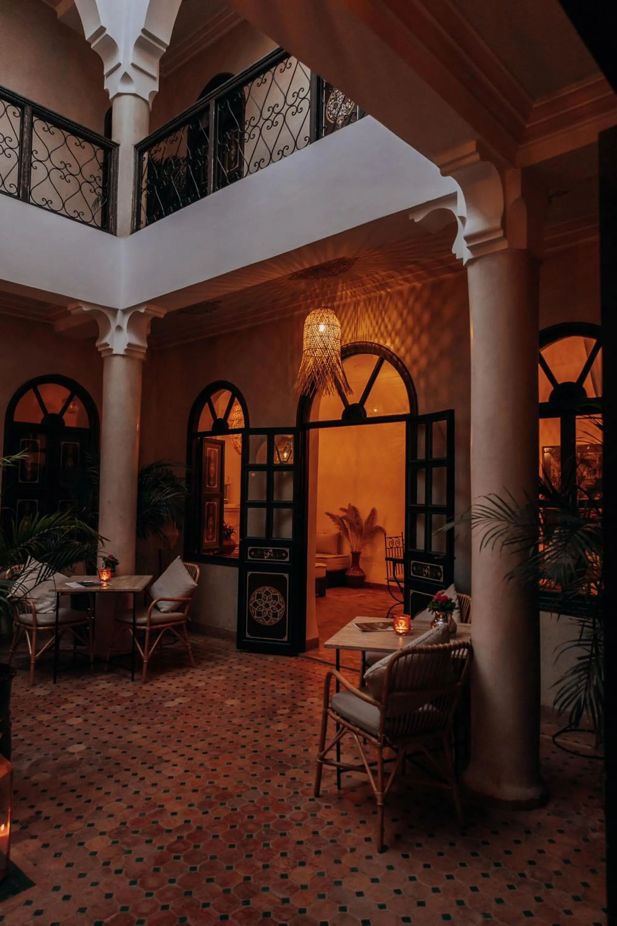 Patio in Riad Bamaga