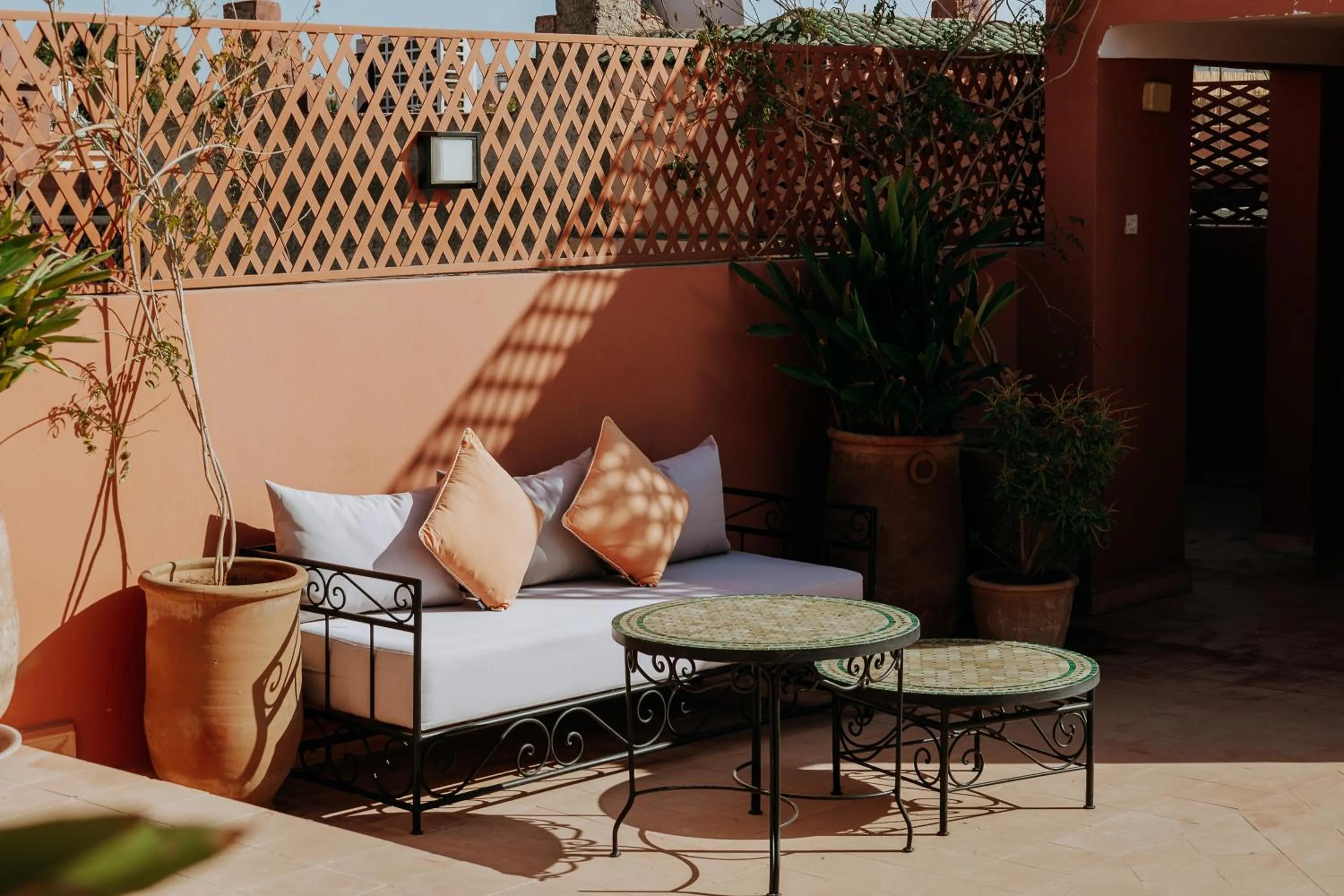 Patio in Riad Bamaga