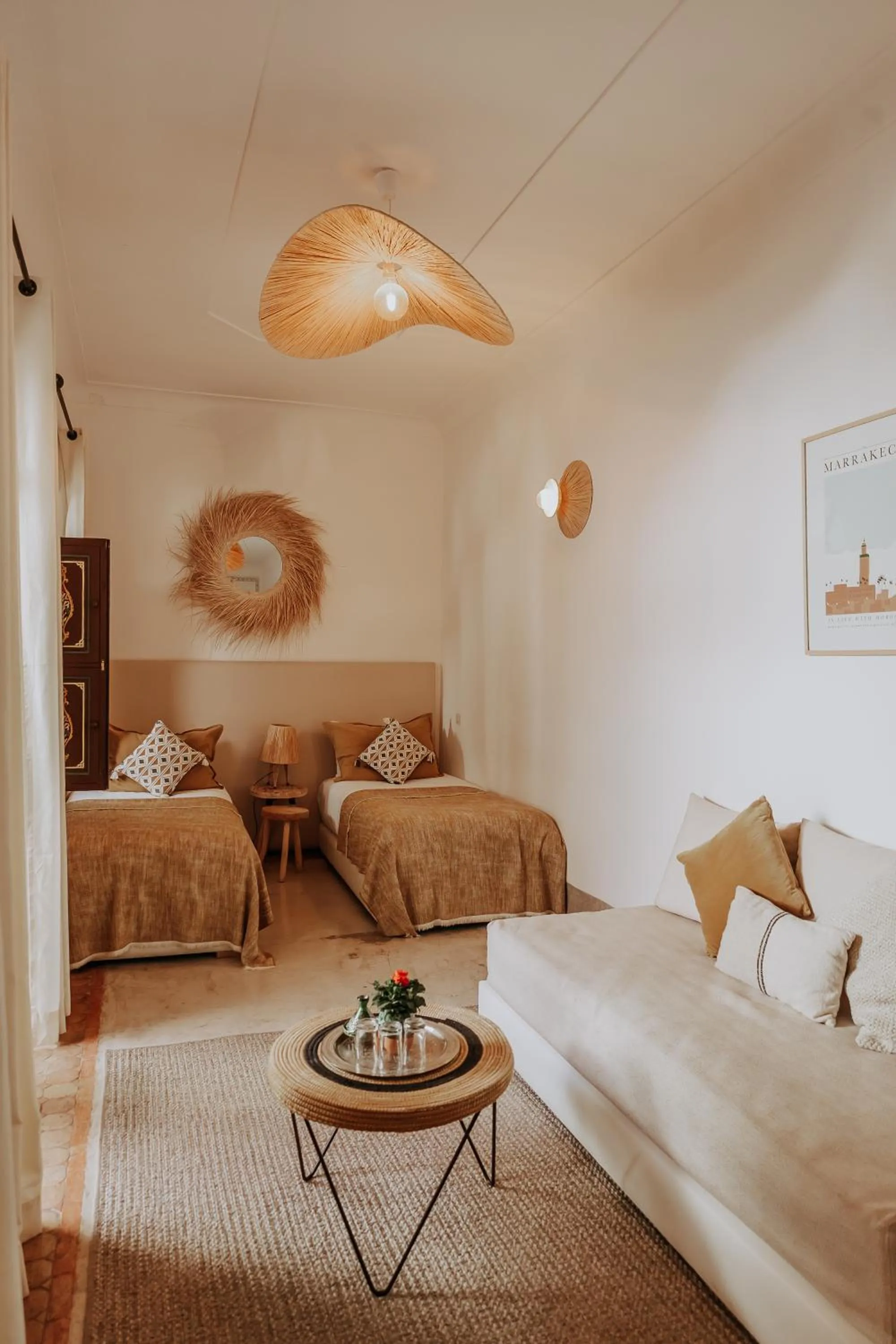 Superior Triple Room in Riad Bamaga