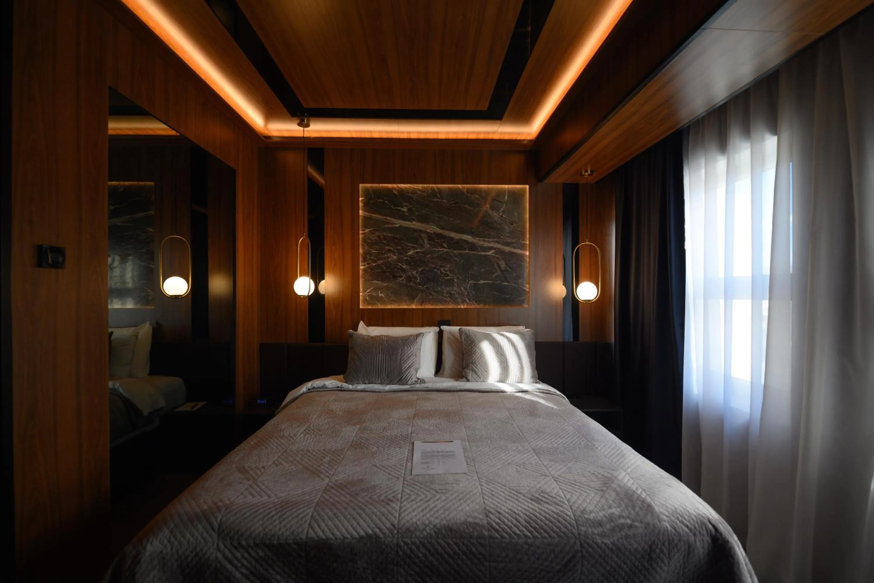 Bed in Hotel Macedonia Square