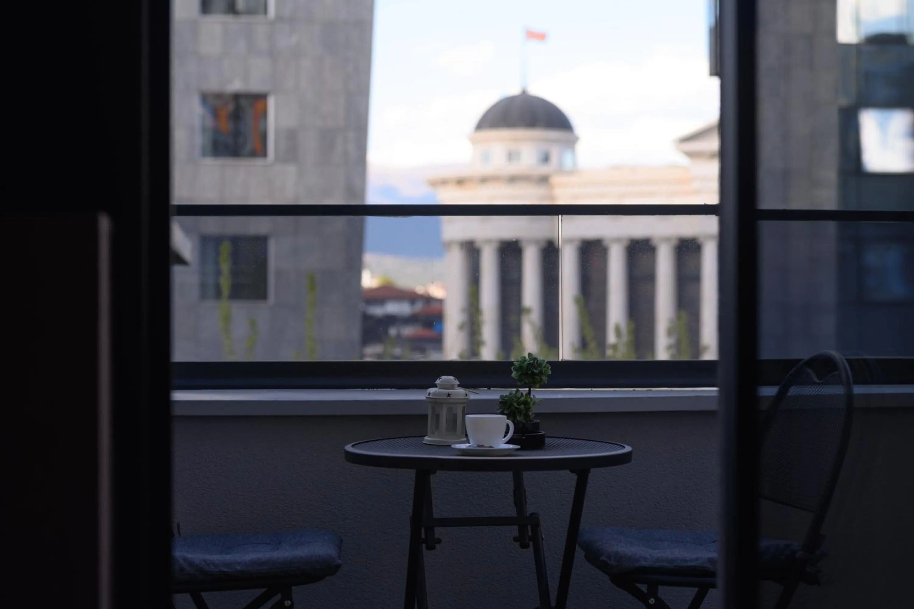 Balcony/Terrace in Hotel Macedonia Square