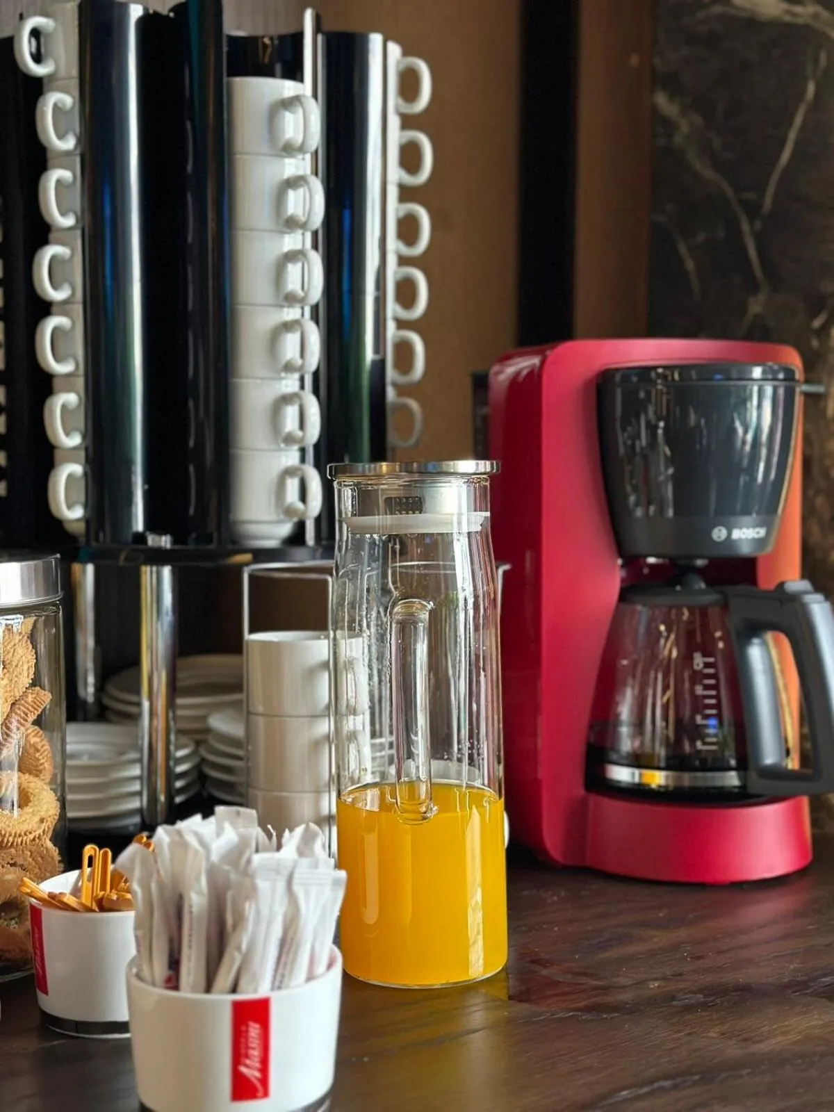 Breakfast in Hotel Macedonia Square