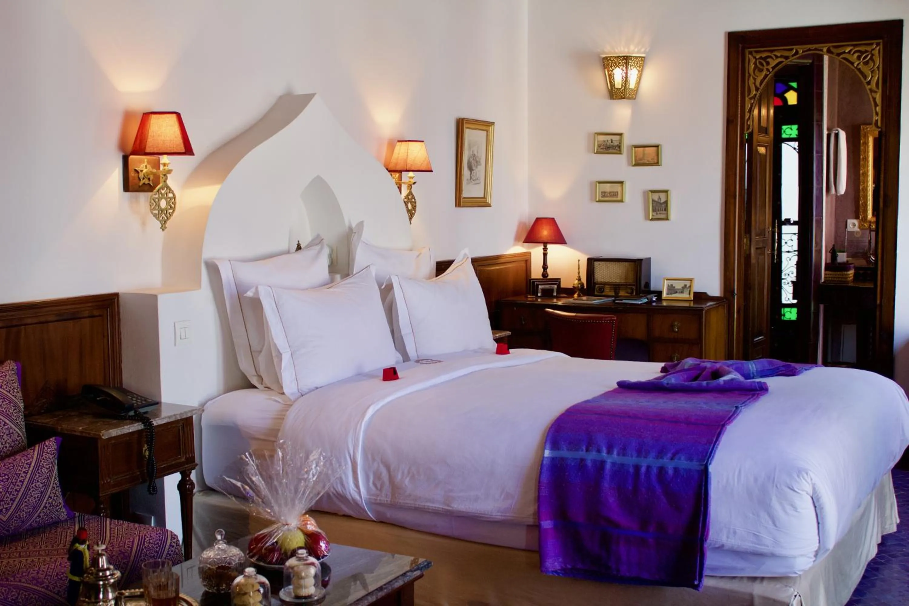 Bed in Riad Le Calife