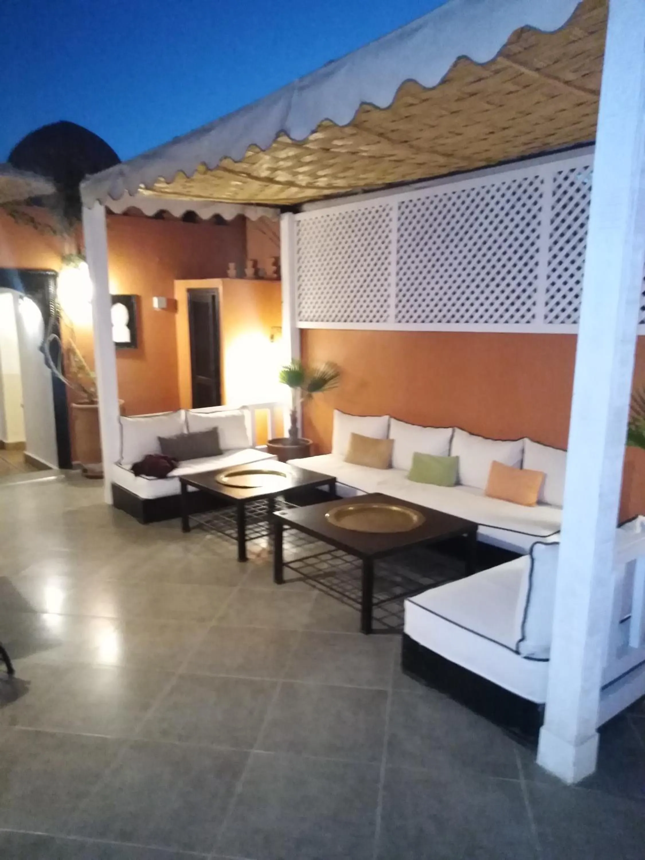 Patio in Riad Des Arts