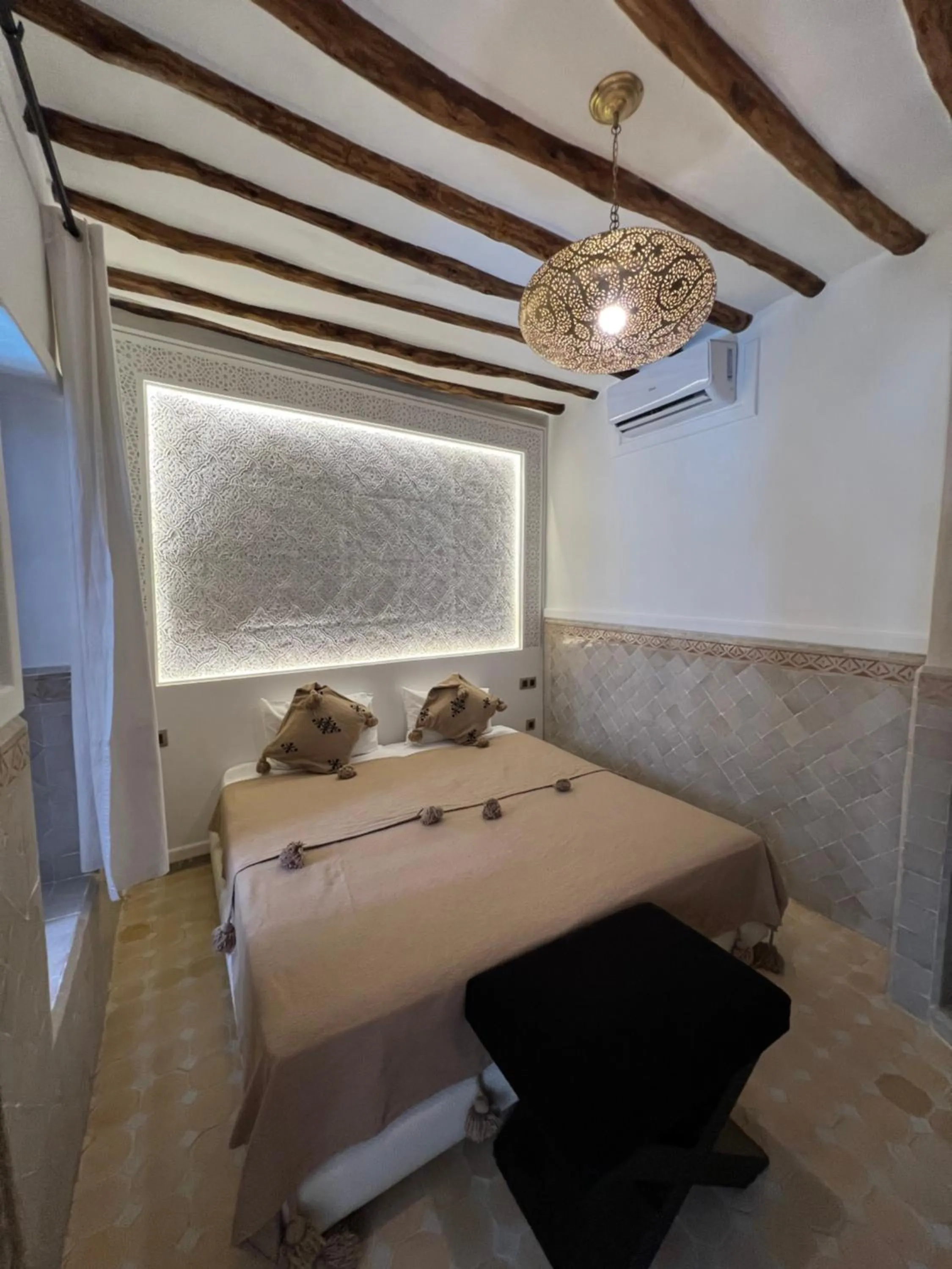 Bed in Riad Des Arts